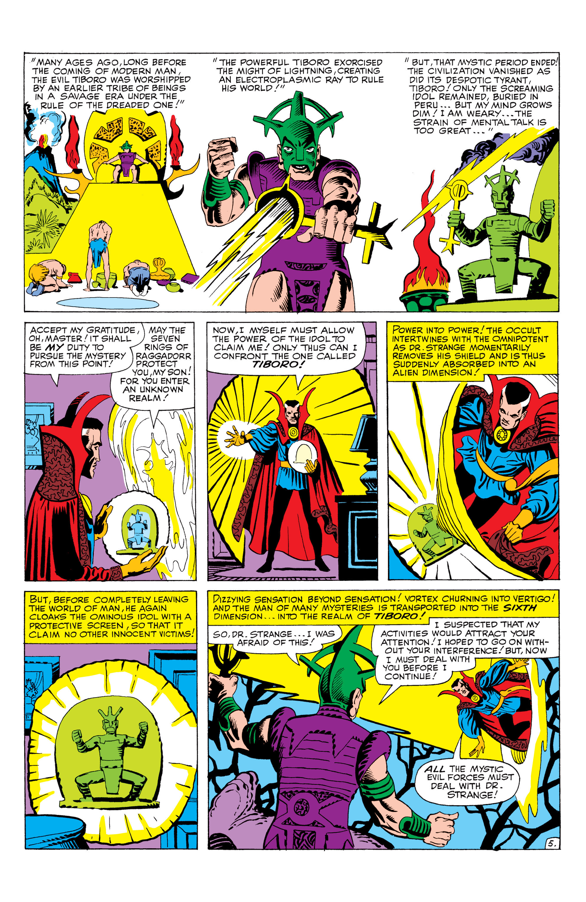 Read online Marvel Masterworks: Doctor Strange comic -  Issue # TPB 1 - 169