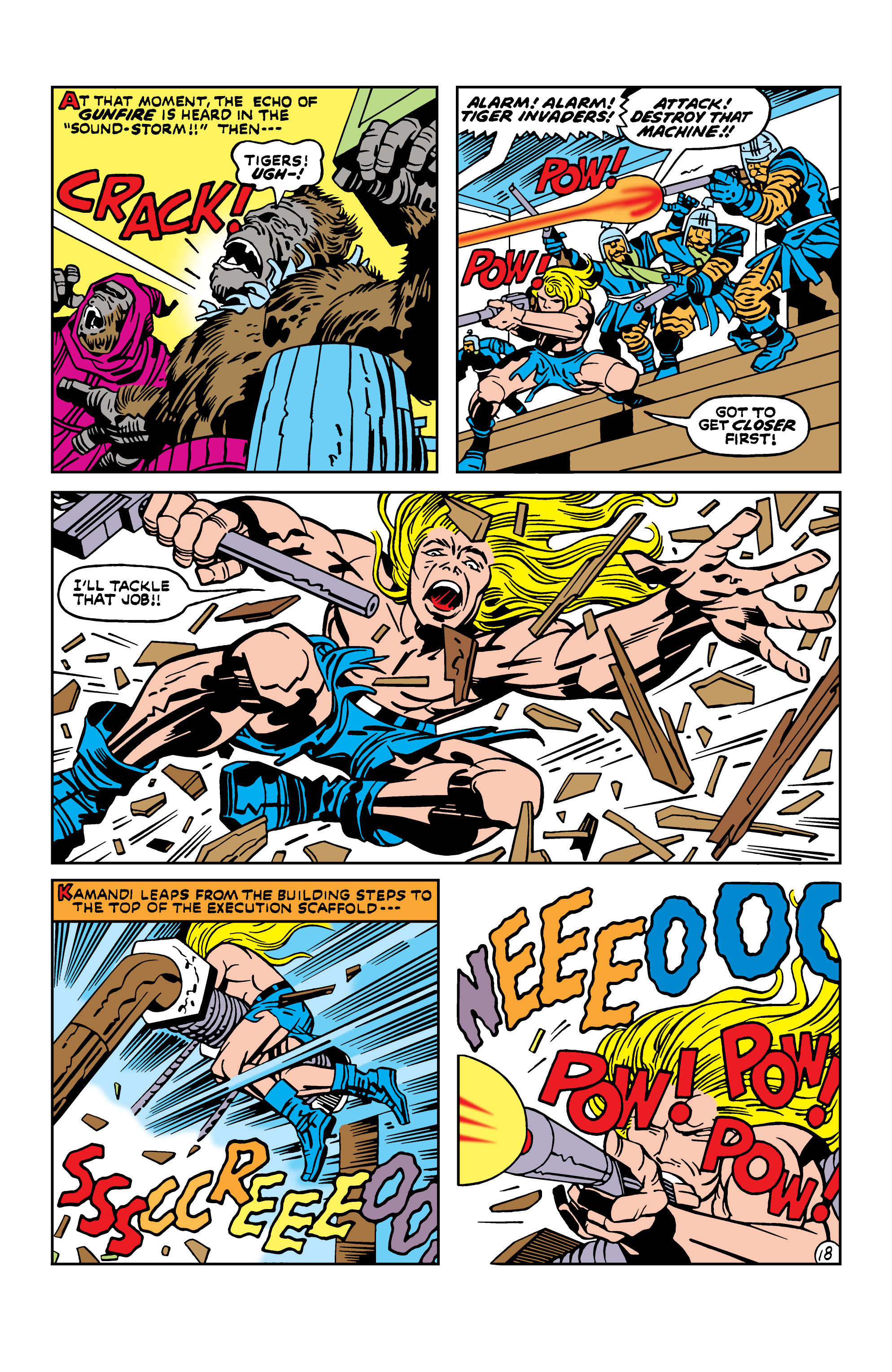 Read online Kamandi, The Last Boy On Earth comic -  Issue #15 - 18
