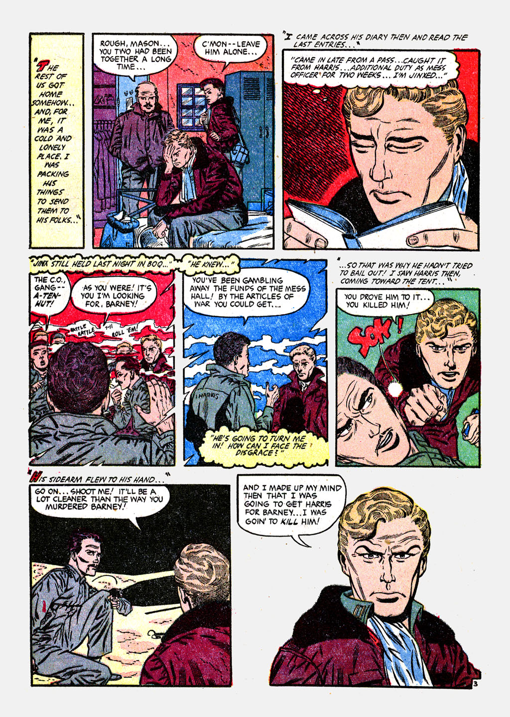 Read online War Birds (1952) comic -  Issue #3 - 14