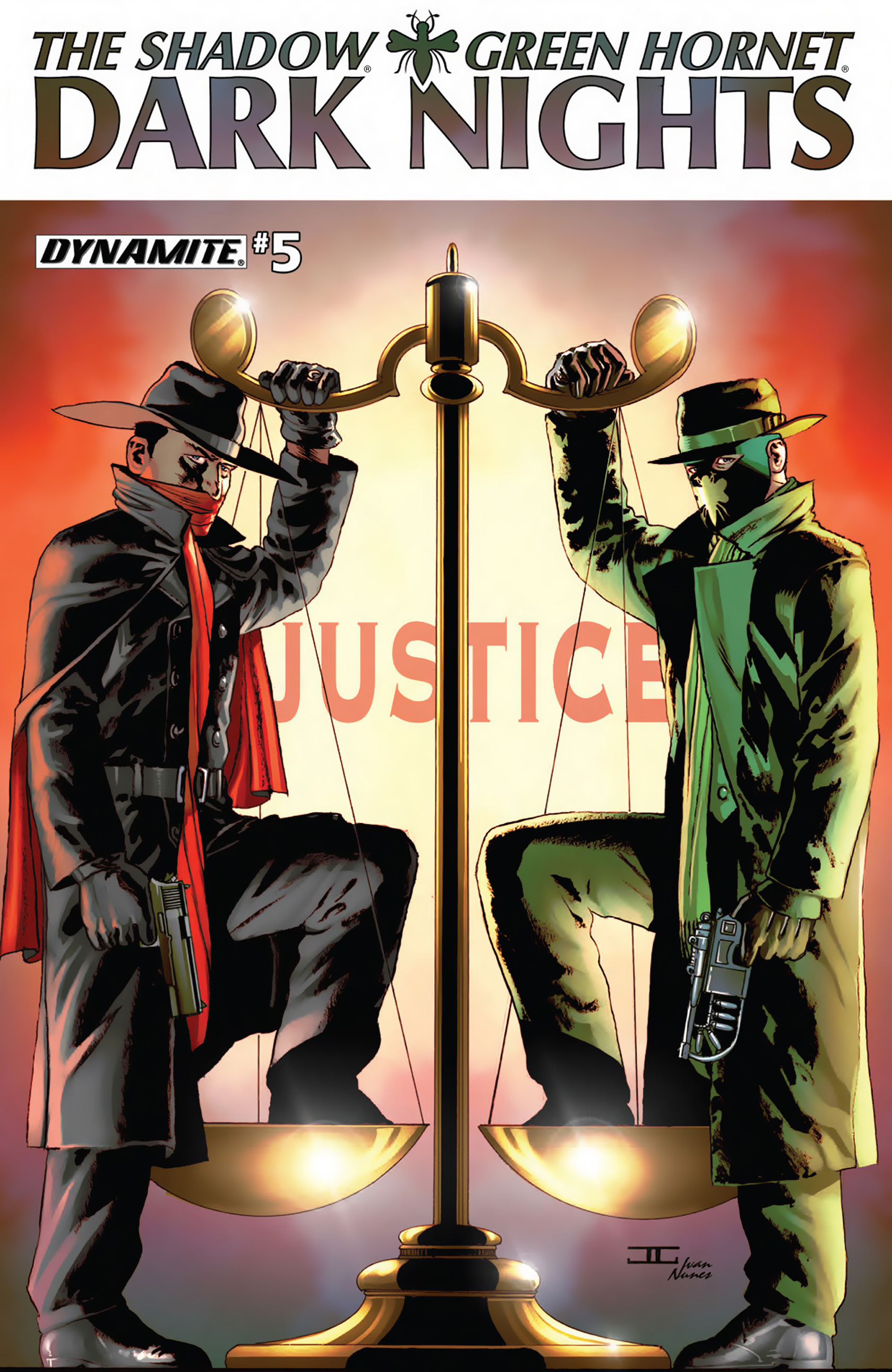 Read online The Shadow/Green Hornet: Dark Nights comic -  Issue #5 - 2