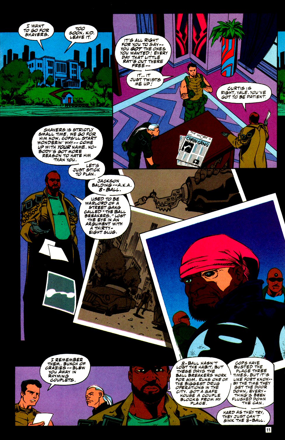 Read online Chain Gang War comic -  Issue #2 - 12