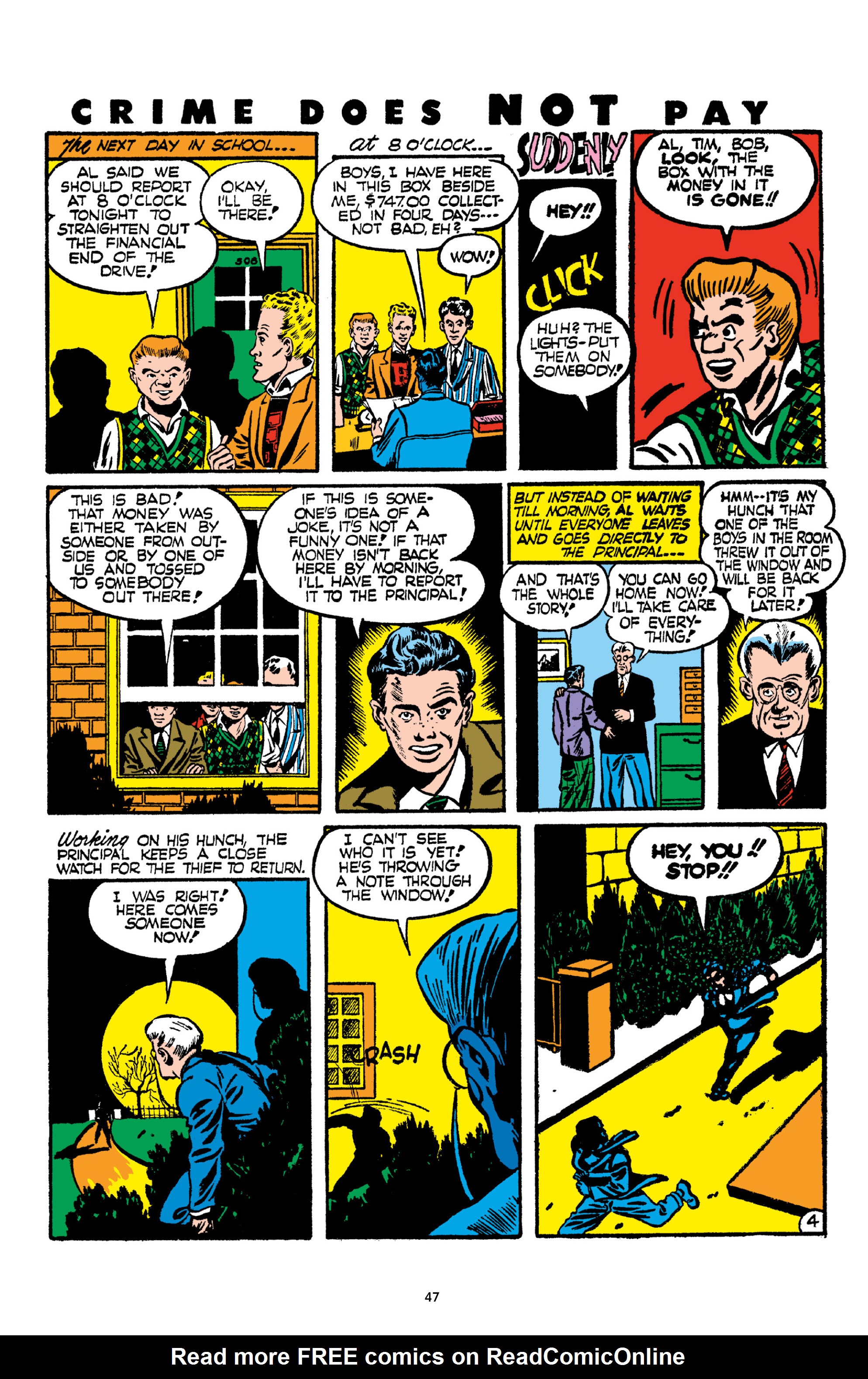 Read online Crime Does Not Pay Archives comic -  Issue # TPB 2 (Part 1) - 47