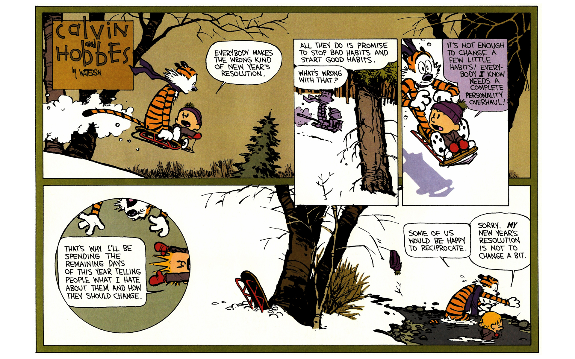 Read online Calvin and Hobbes comic -  Issue #9 - 33