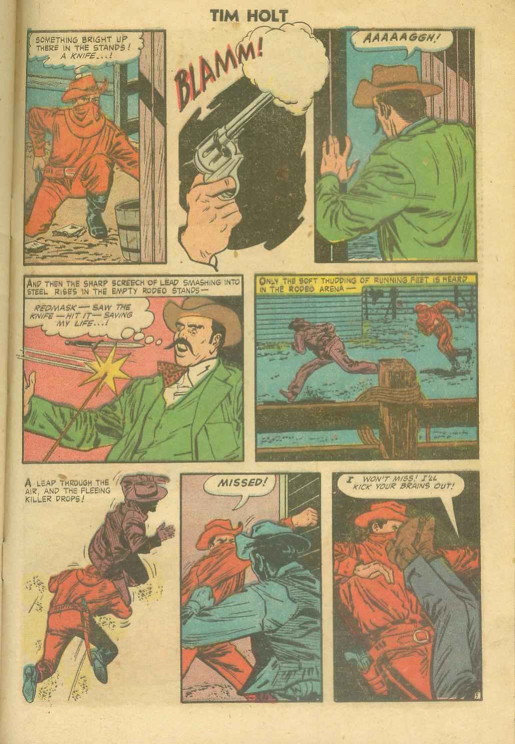 Read online Tim Holt comic -  Issue #33 - 31