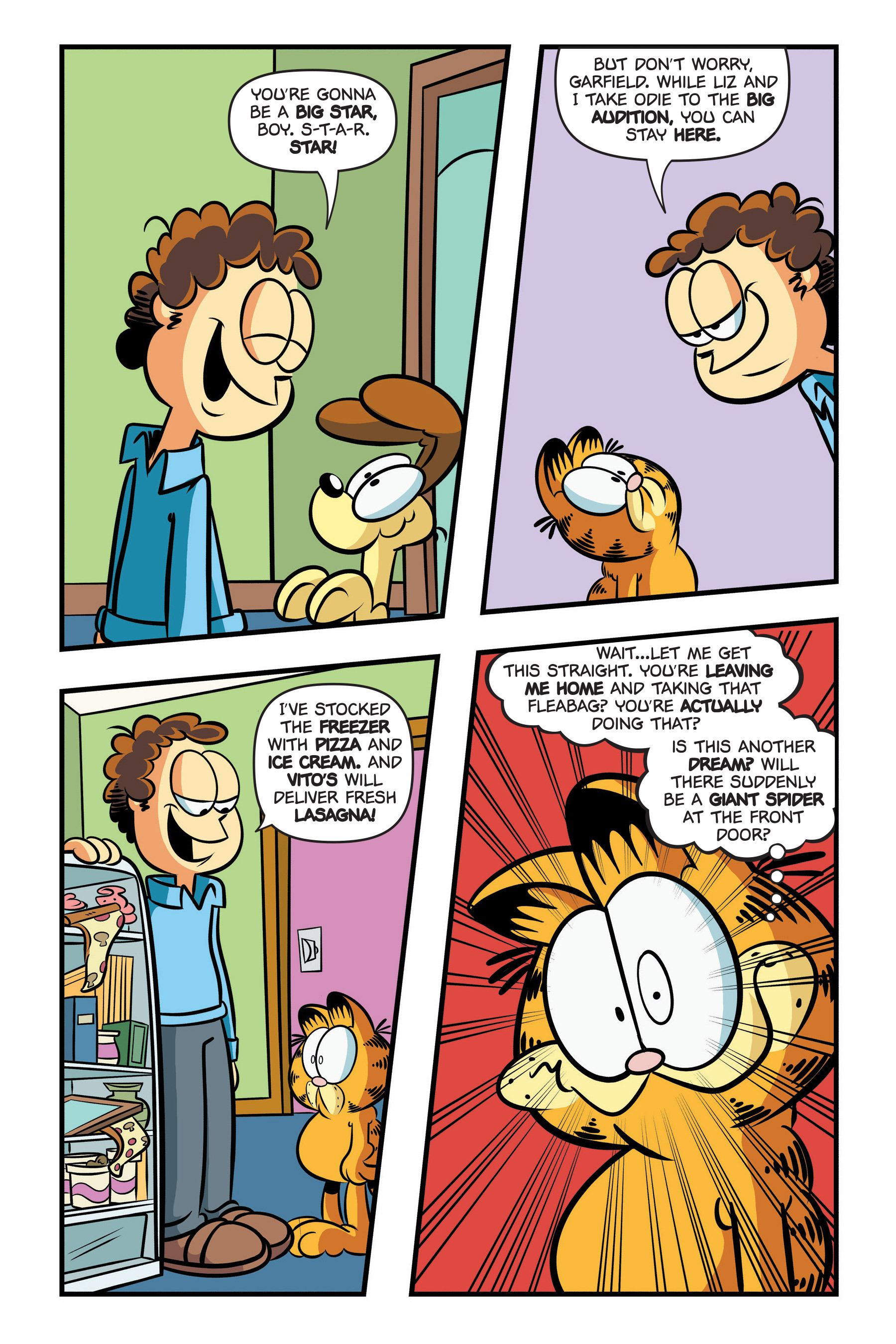 Read online Garfield’s Big Fat Hairy Adventure comic -  Issue #1 - 14