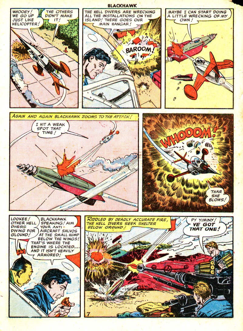 Read online Blackhawk (1957) comic -  Issue #49 - 9