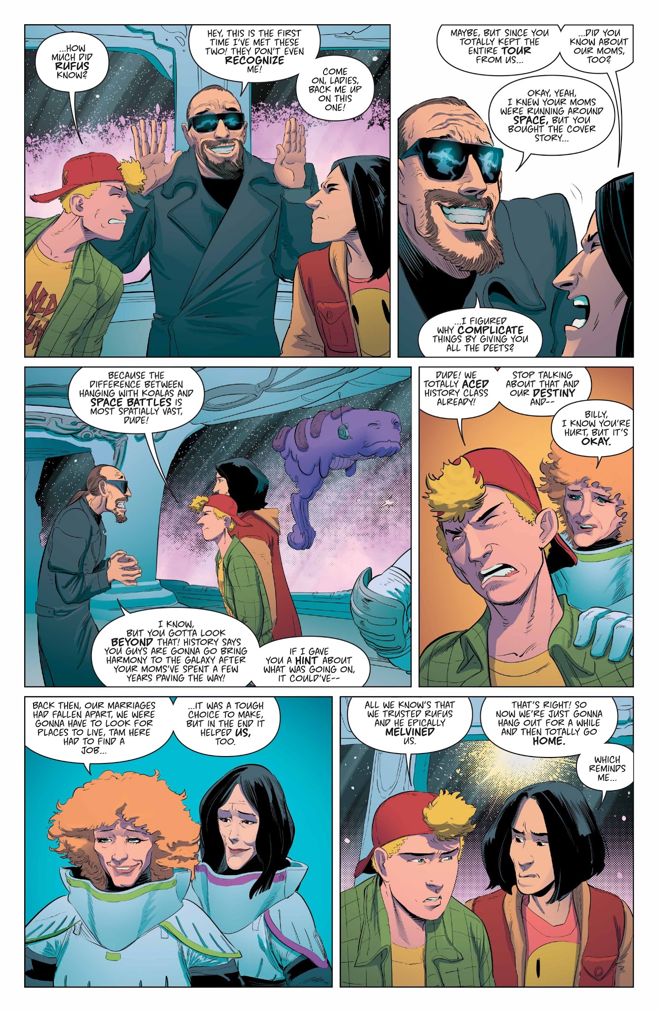 Read online Bill & Ted Save the Universe comic -  Issue #2 - 9