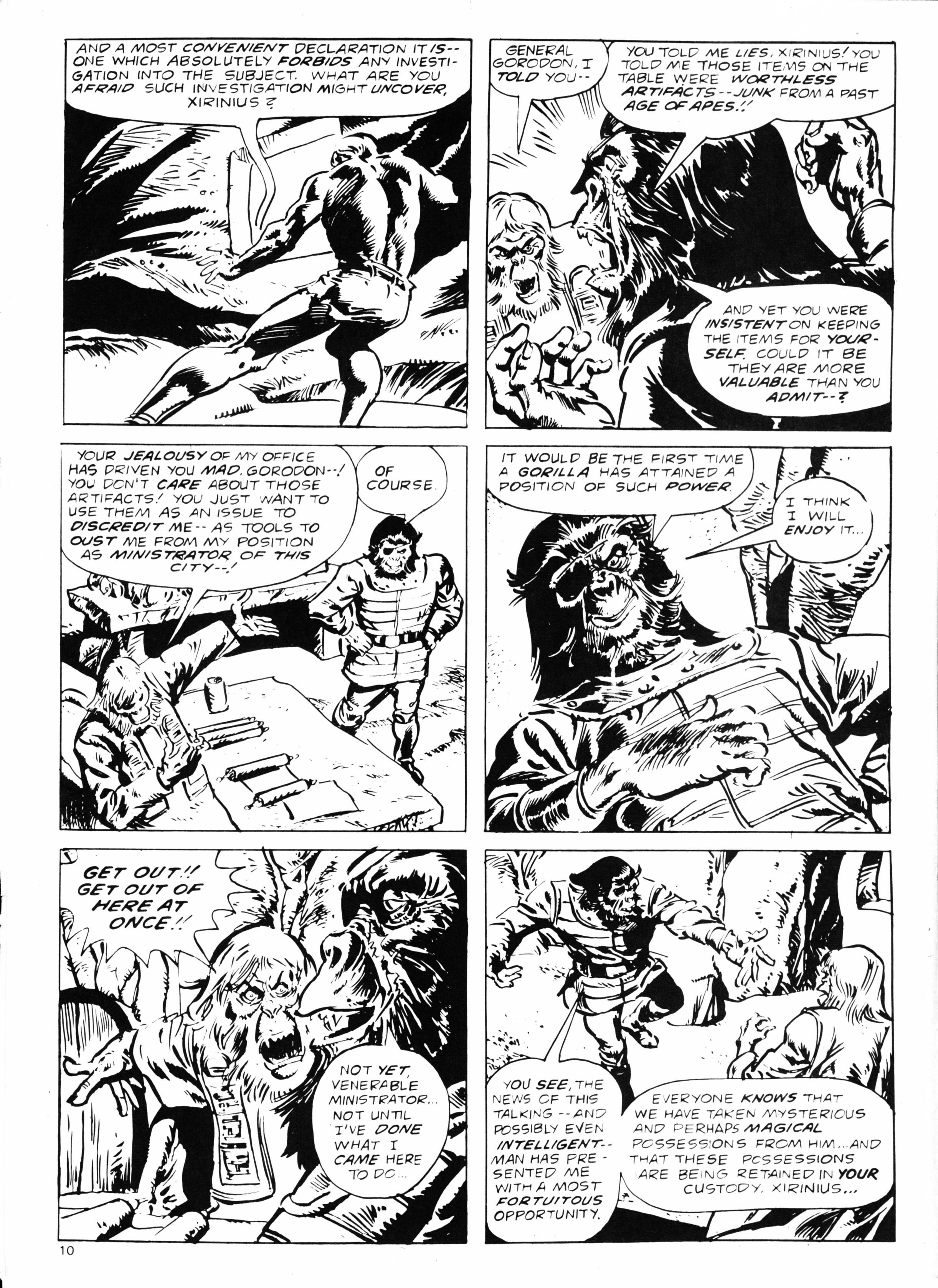Read online Planet of the Apes (1974) comic -  Issue #32 - 10