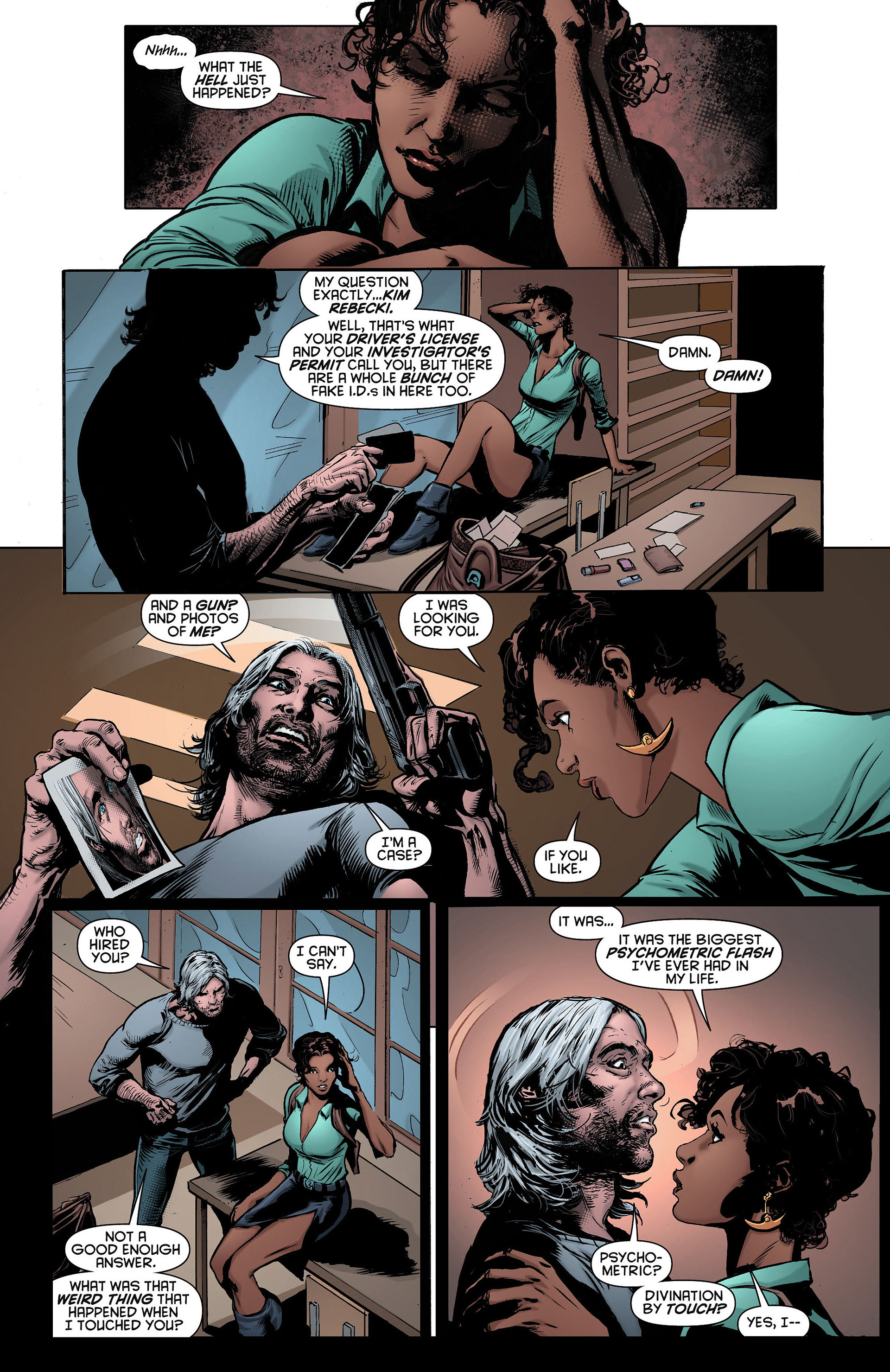Read online Resurrection Man (2011) comic -  Issue #8 - 10