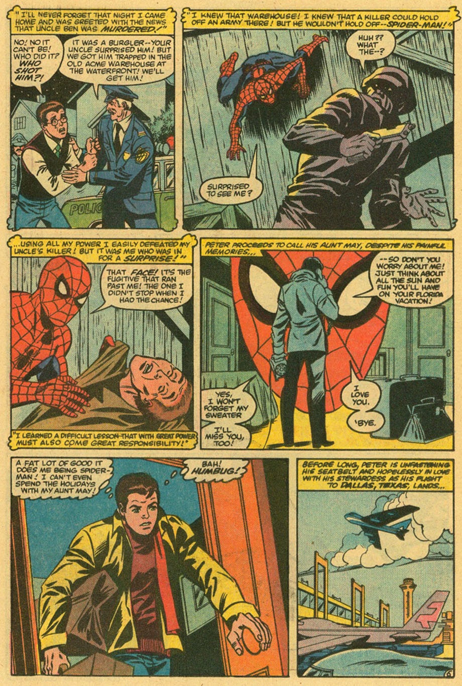 Read online Spider-Man: Christmas in Dallas (Dallas Times Herald Giveaway) comic -  Issue # Full - 11