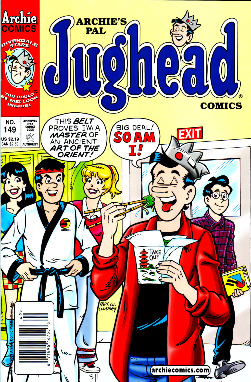 Read online Archie's Pal Jughead Comics comic -  Issue #149 - 1