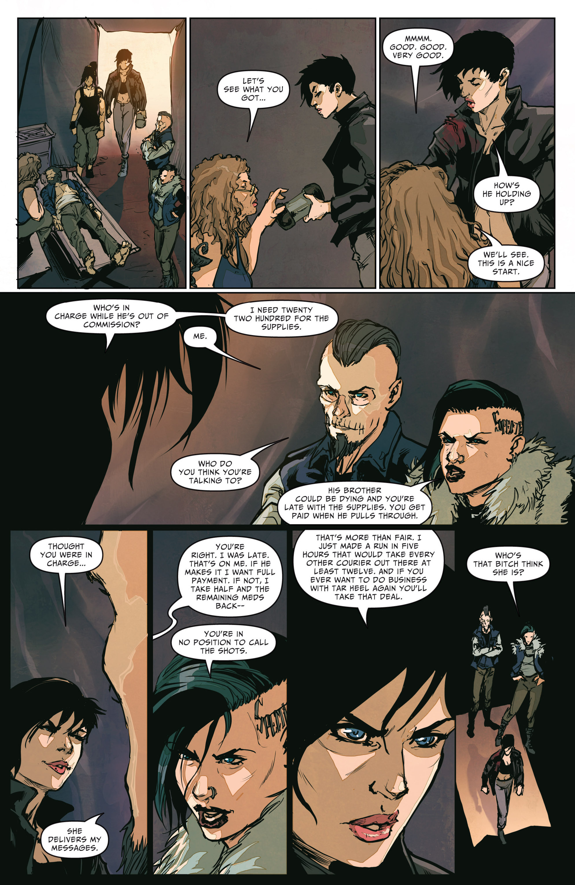 Read online The Courier comic -  Issue #2 - 9