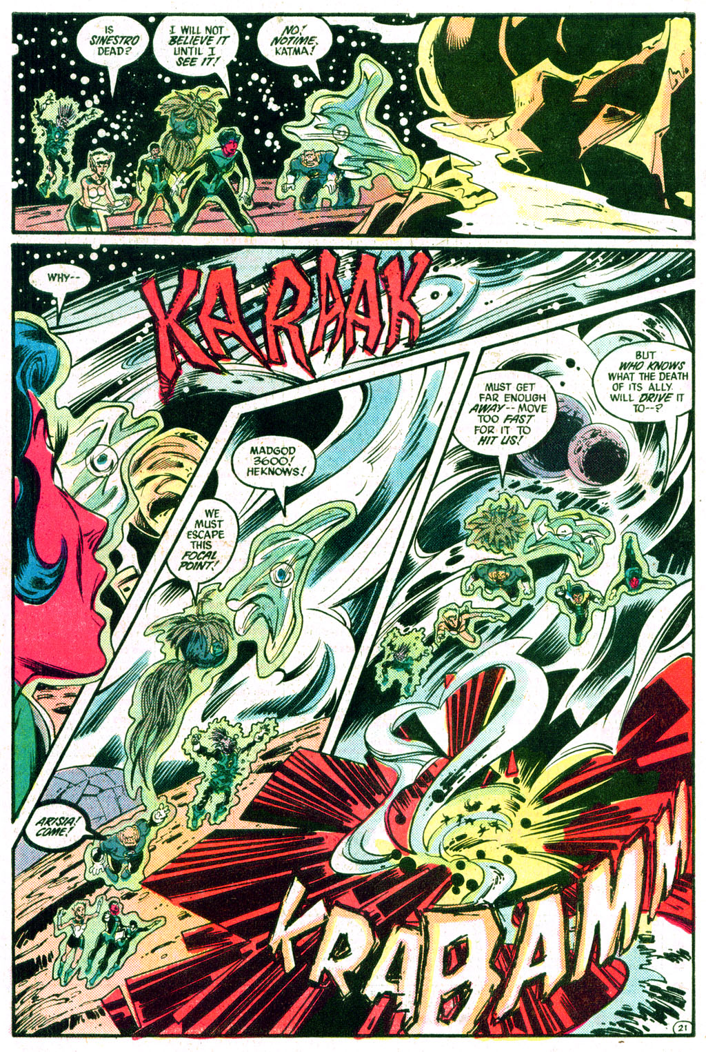 Read online Green Lantern (1960) comic -  Issue #217 - 22