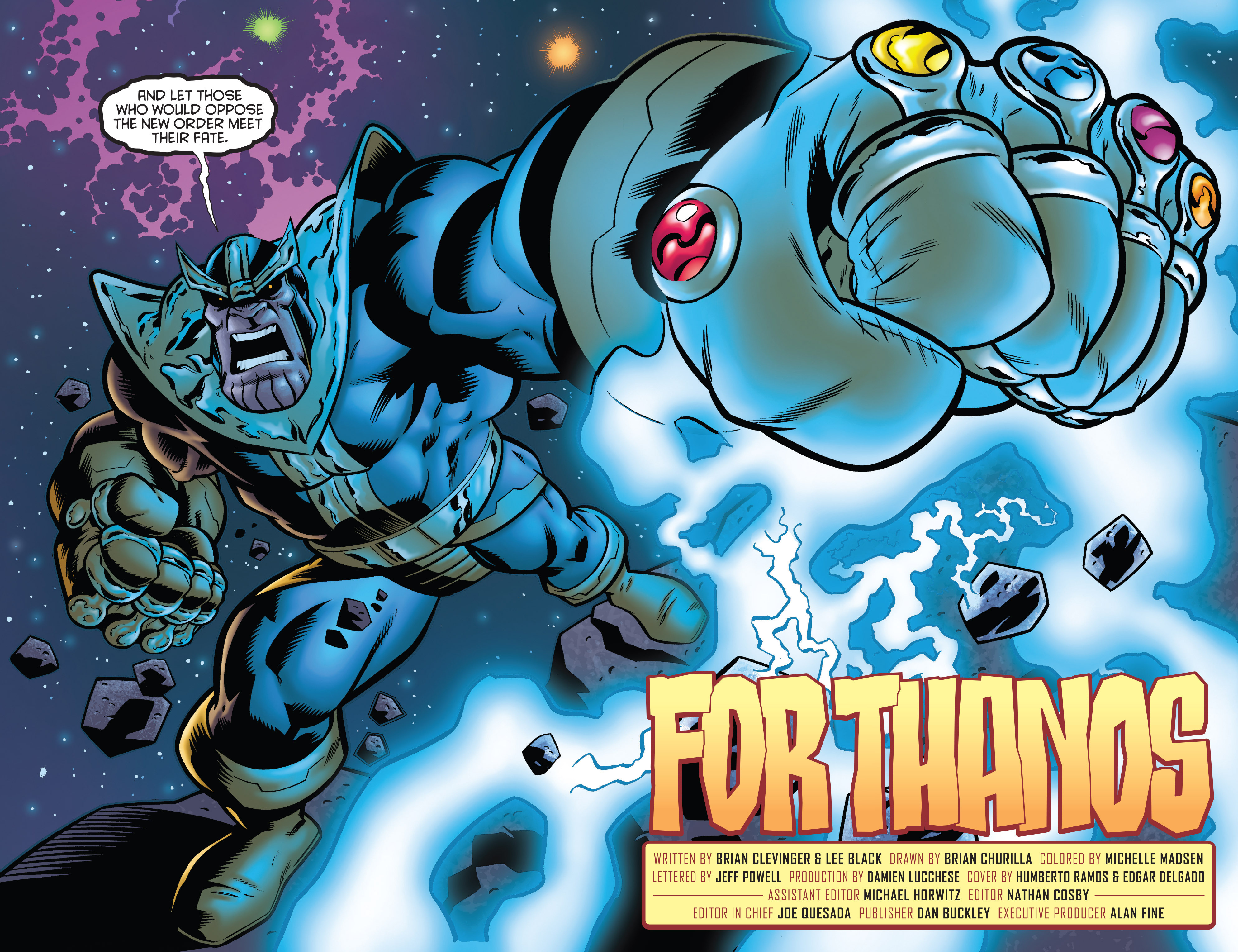 Read online Avengers & the Infinity Gauntlet comic -  Issue #1 - 3