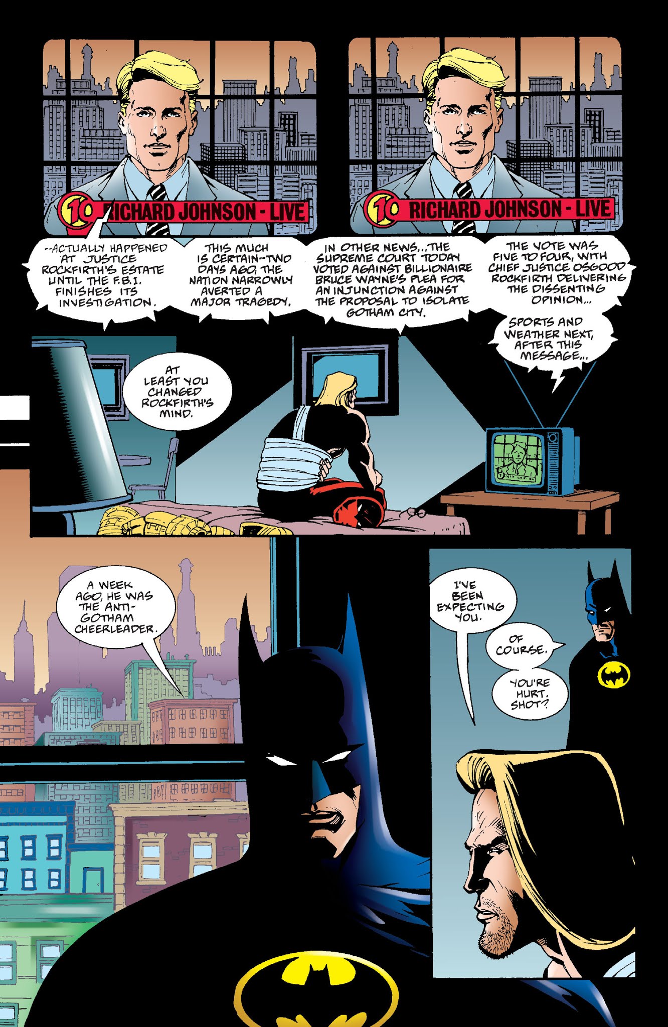 Read online Batman: Road To No Man's Land comic -  Issue # TPB 2 - 330