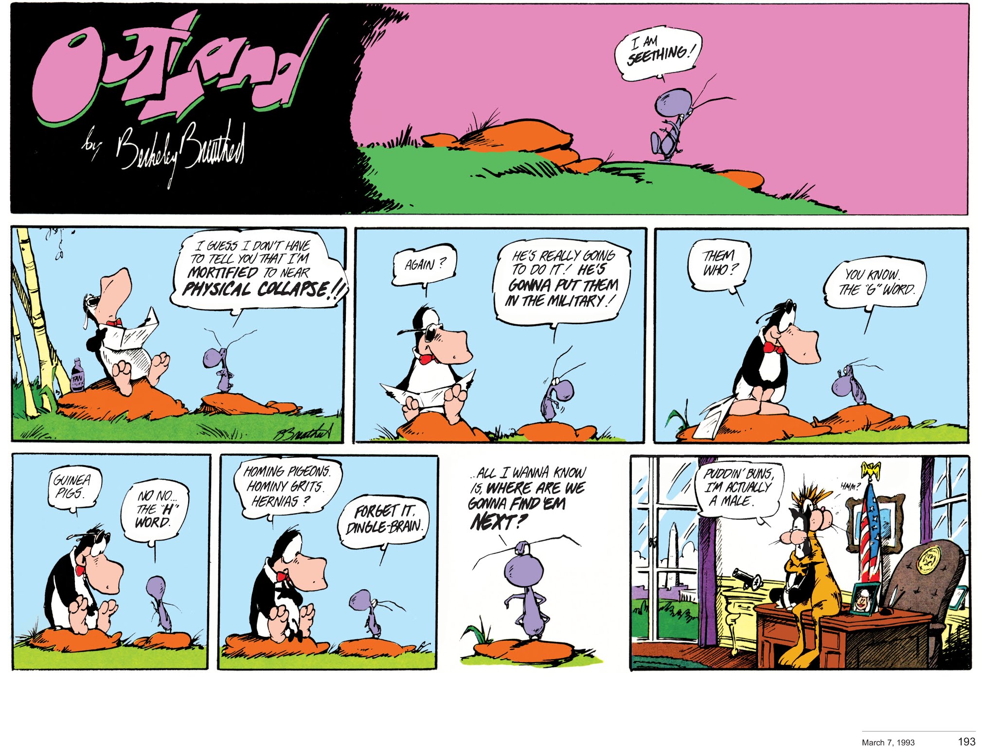 Read online Berkeley Breathed’s Outland comic -  Issue # TPB (Part 2) - 94
