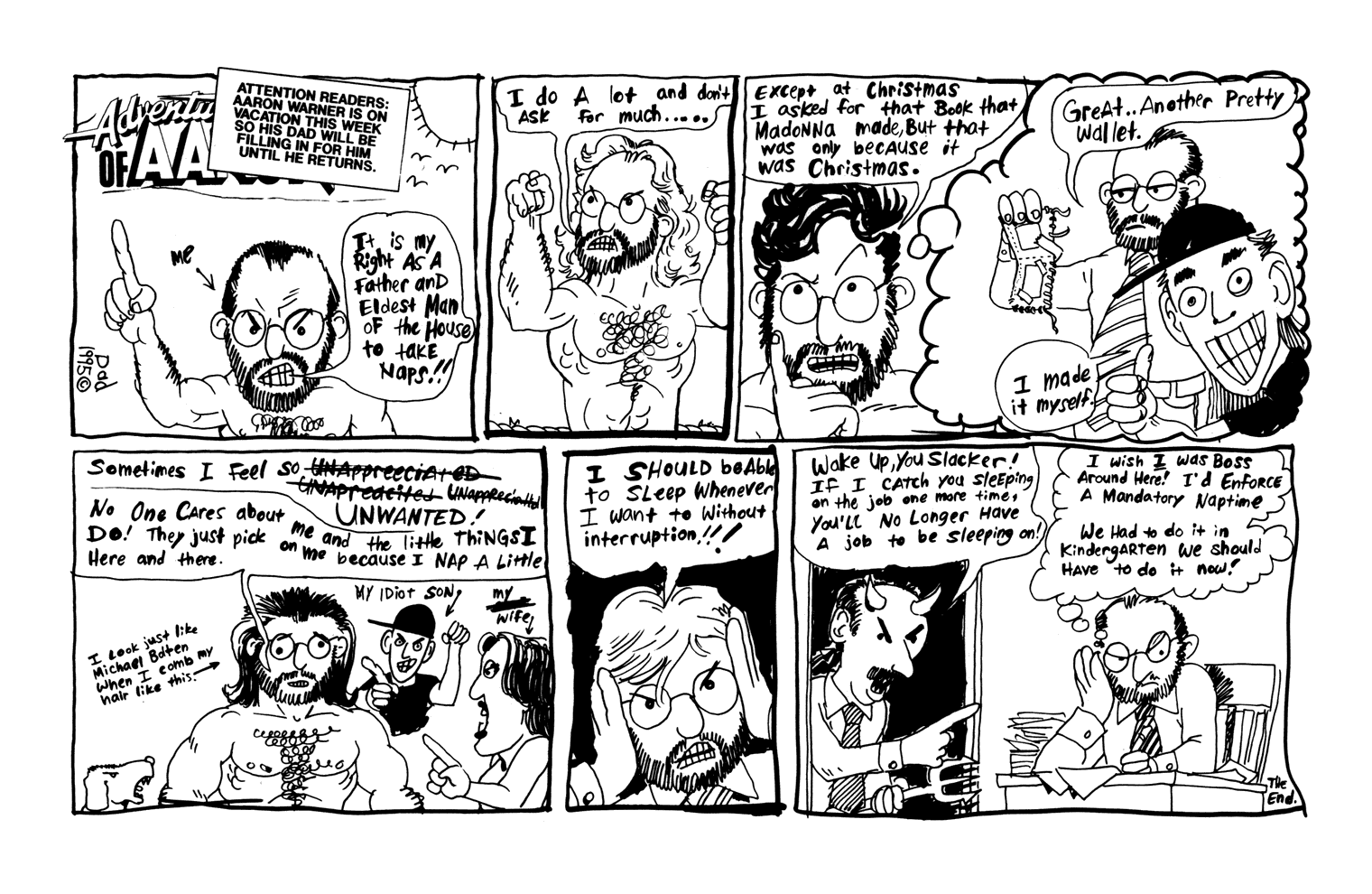 Read online Aaron Strips comic -  Issue #4 - 21