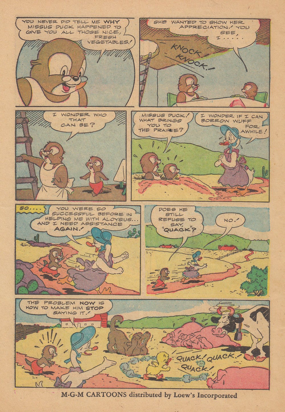 Read online Our Gang with Tom & Jerry comic -  Issue #37 - 50