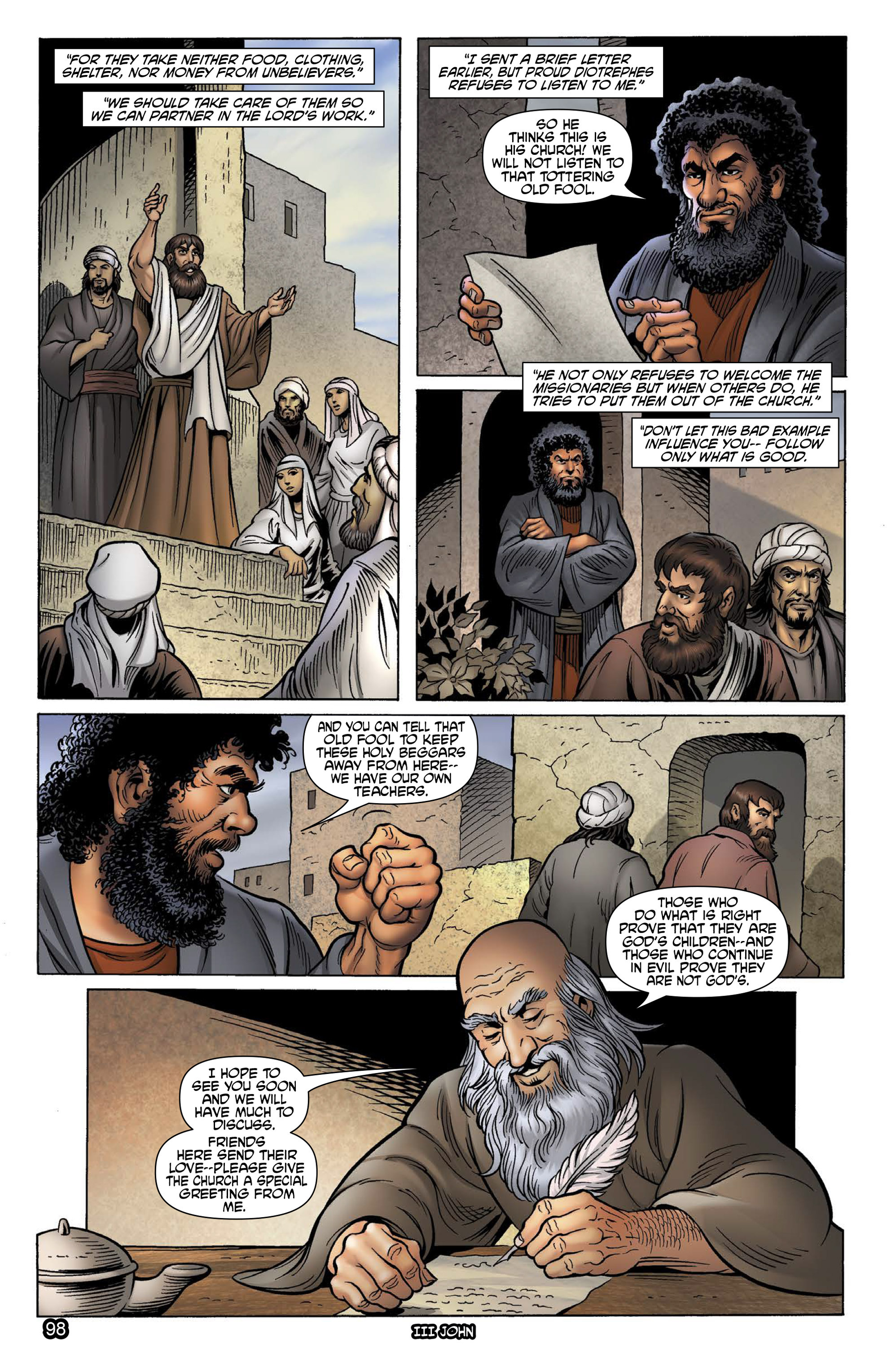 Read online The Kingstone Bible comic -  Issue #11 - 101