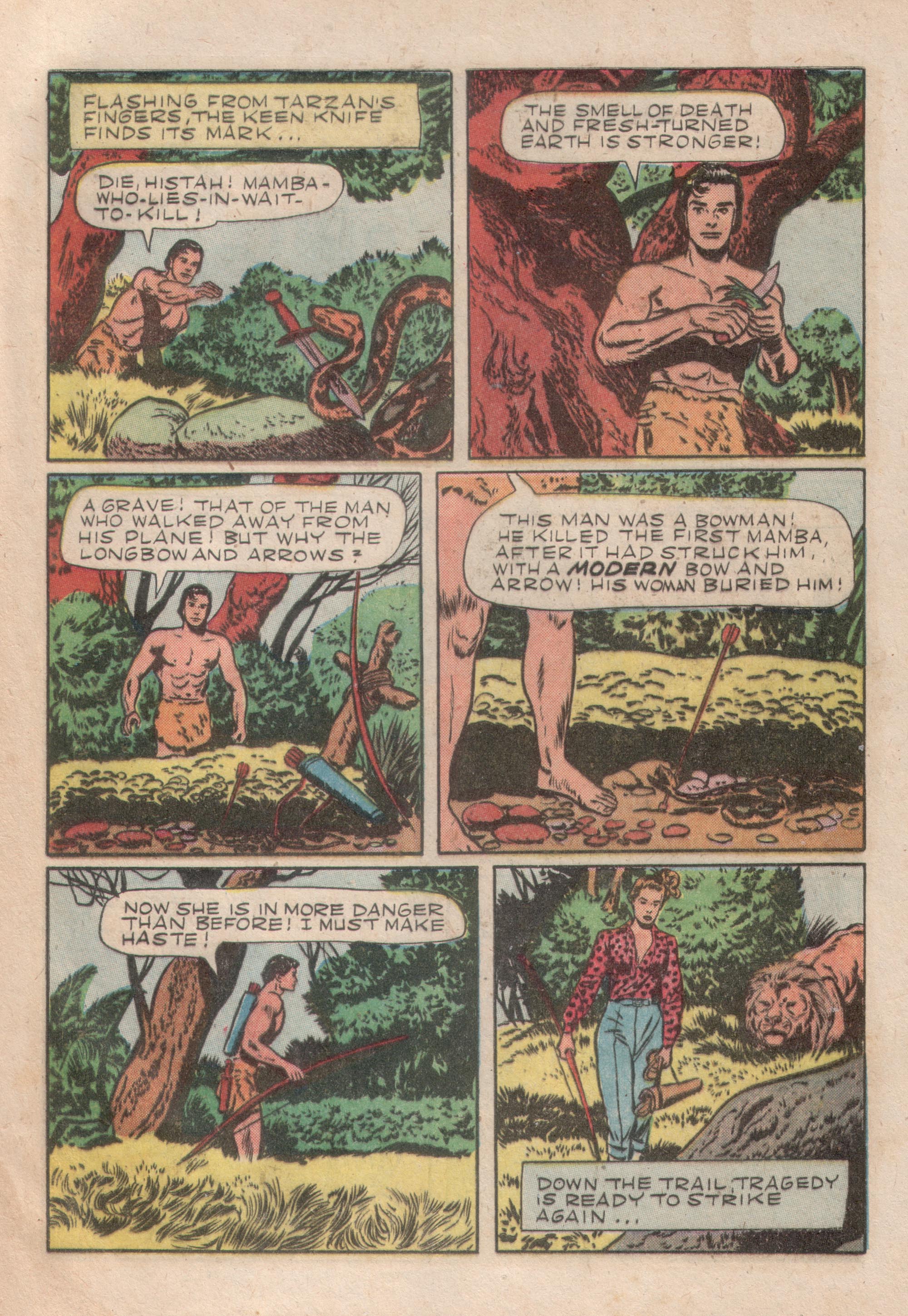 Read online Tarzan (1948) comic -  Issue #41 - 5