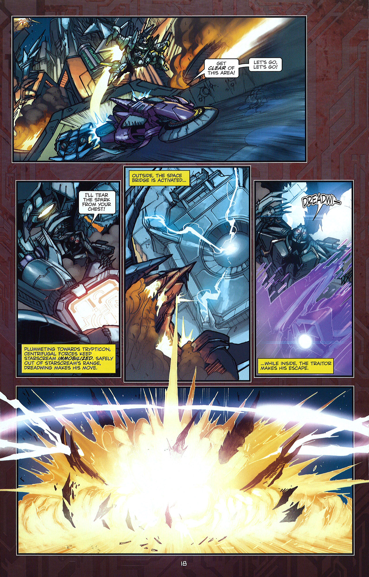 Read online Transformers: The Reign of Starscream comic -  Issue #5 - 21