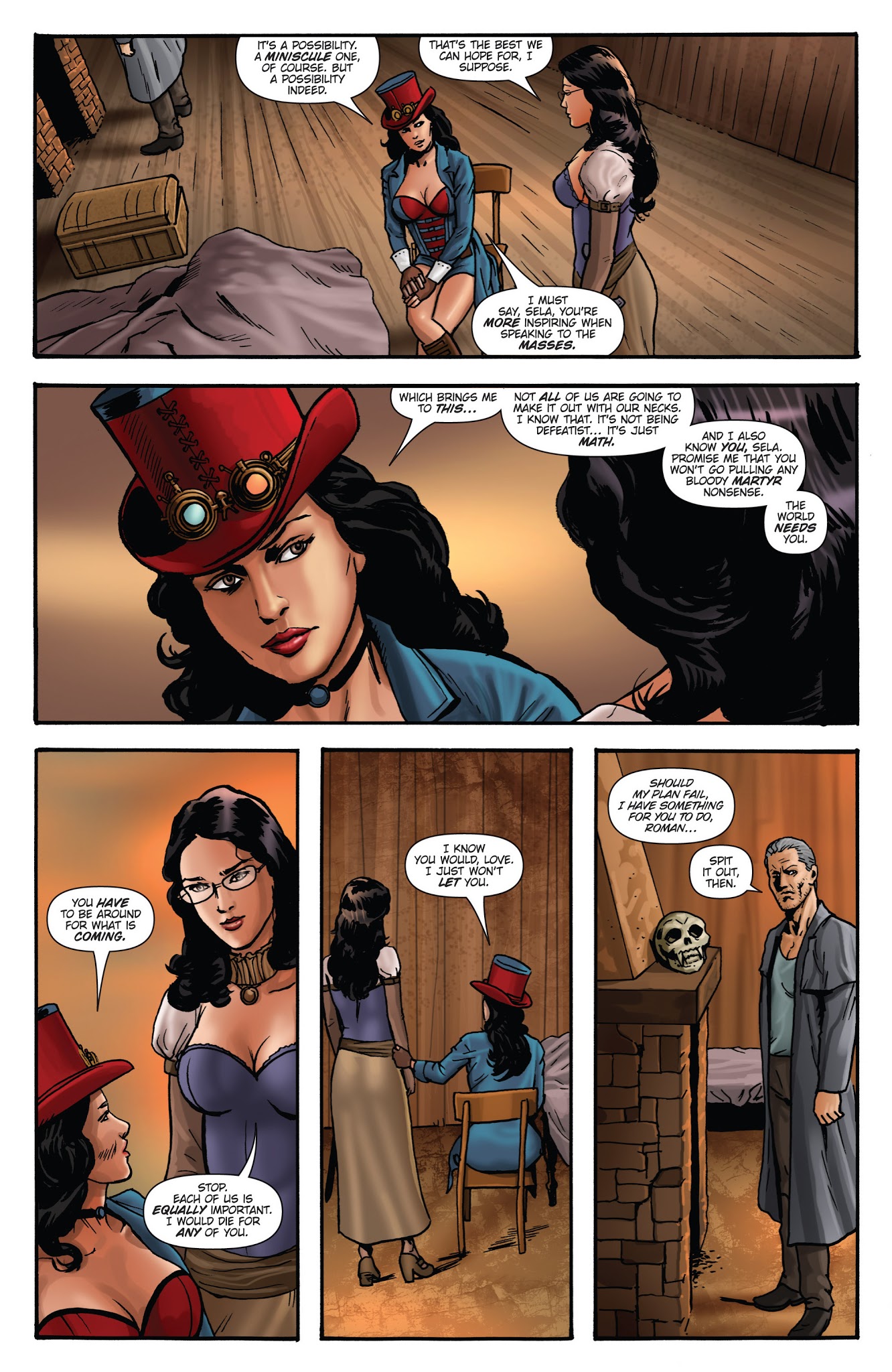 Read online Grimm Fairy Tales presents Hunters: The Shadowlands comic -  Issue # TPB - 85