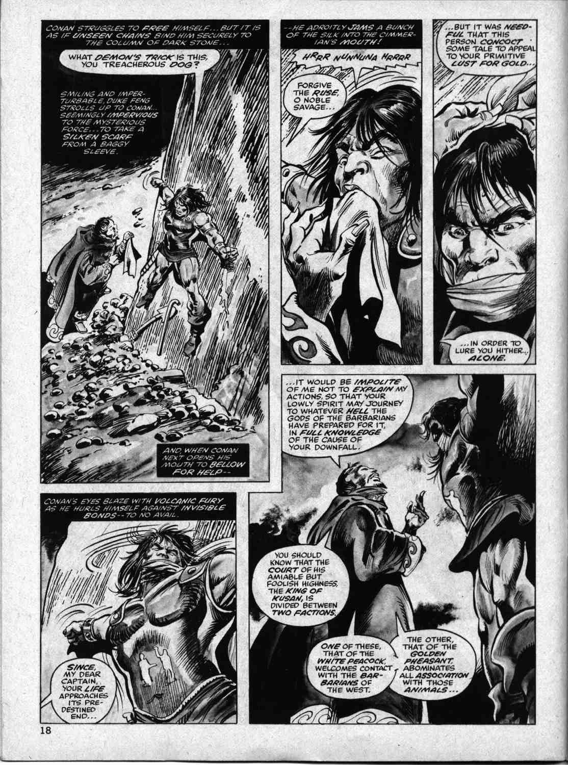 Read online The Savage Sword Of Conan comic -  Issue #33 - 17