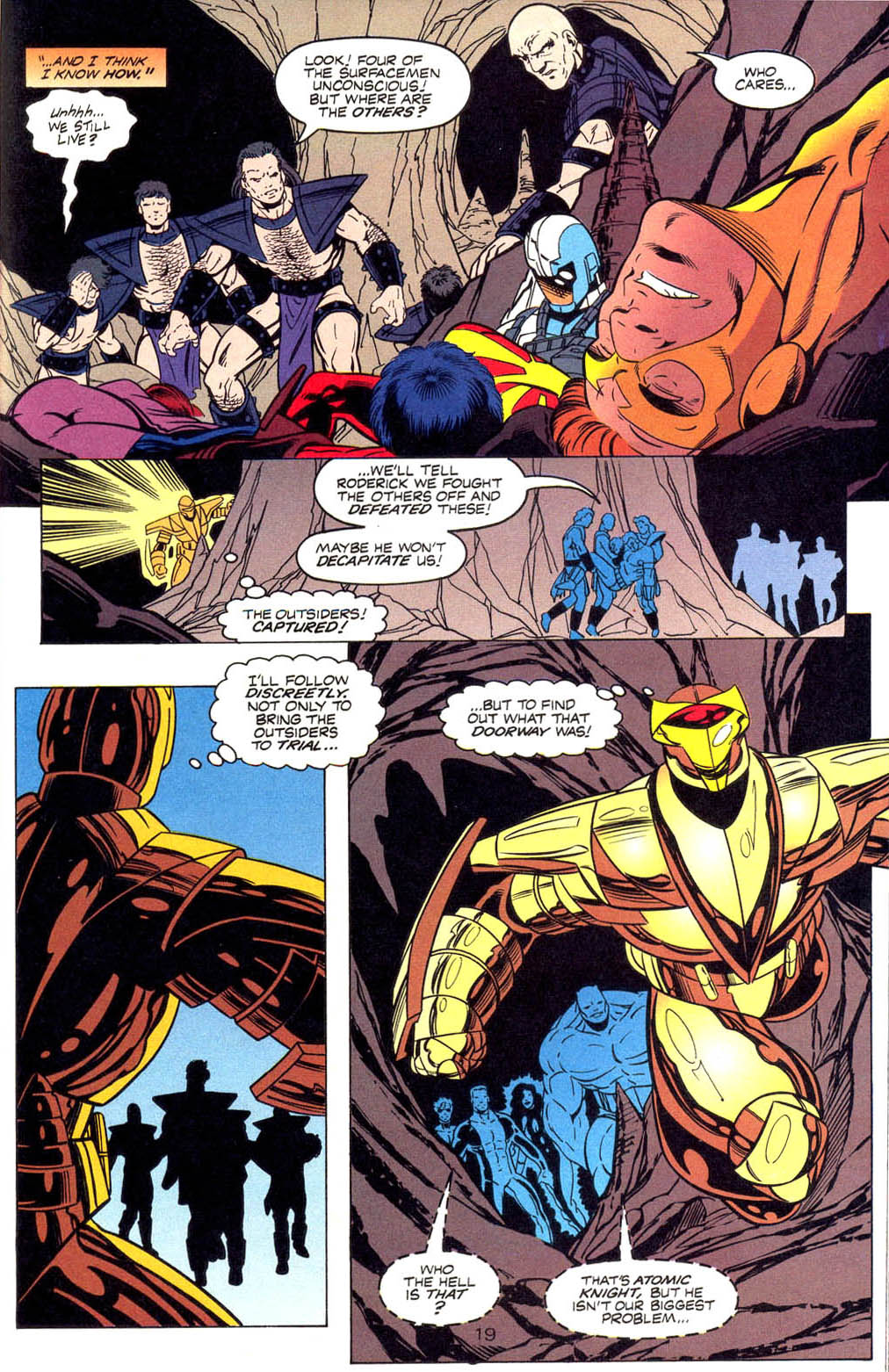 Read online Outsiders (1993) comic -  Issue #10 - 19
