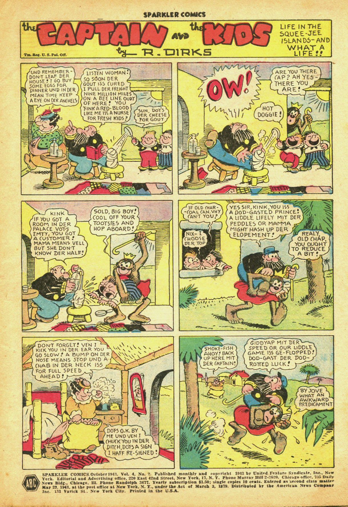 Read online Sparkler Comics comic -  Issue #26 - 3