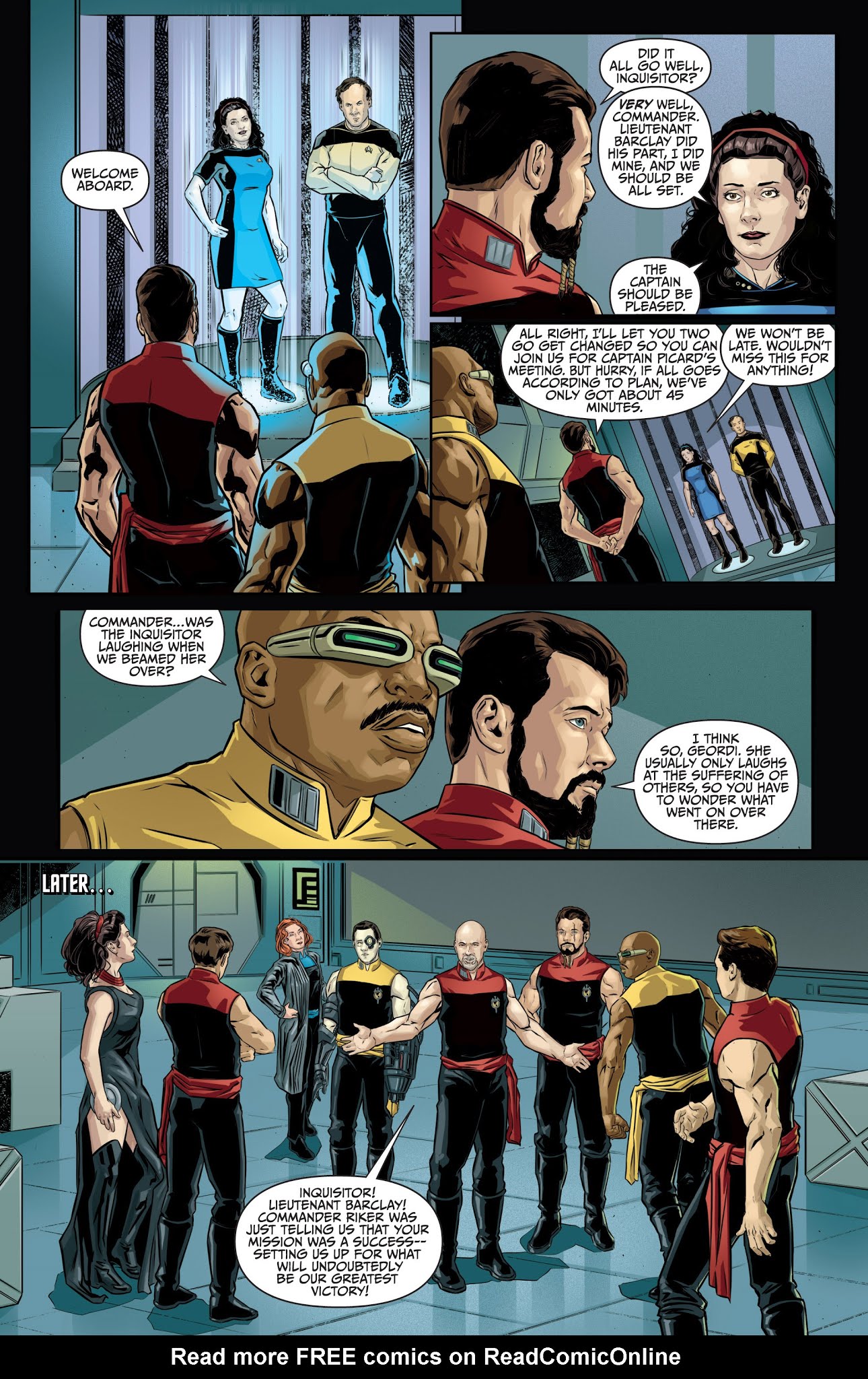 Read online Star Trek: The Next Generation: Through the Mirror comic -  Issue #4 - 10