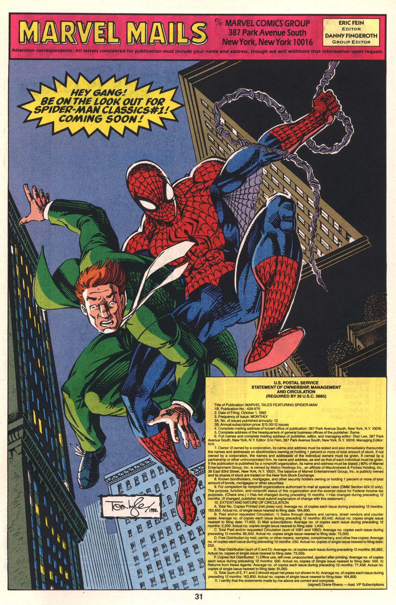 Read online Marvel Tales (1964) comic -  Issue #271 - 32