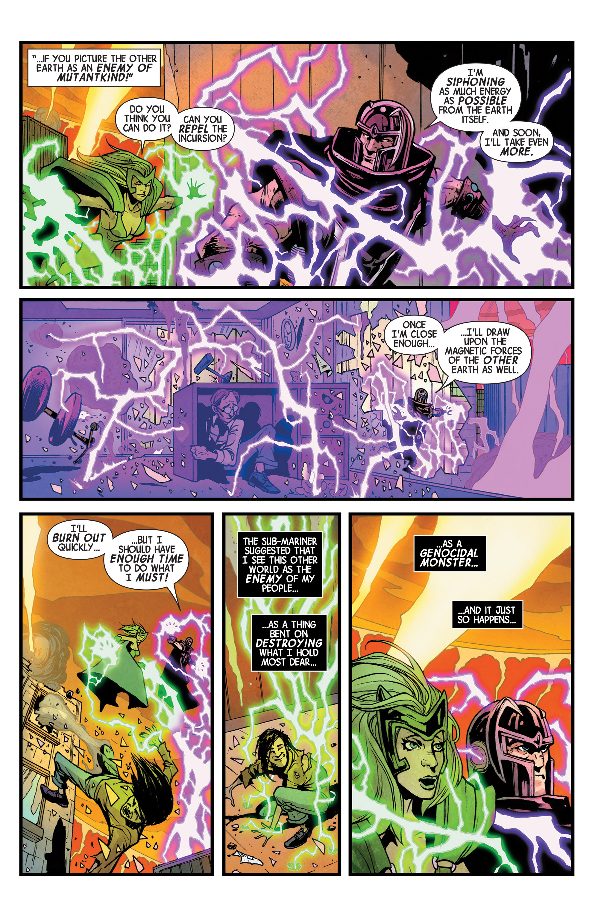 Read online Magneto comic -  Issue #18 - 20