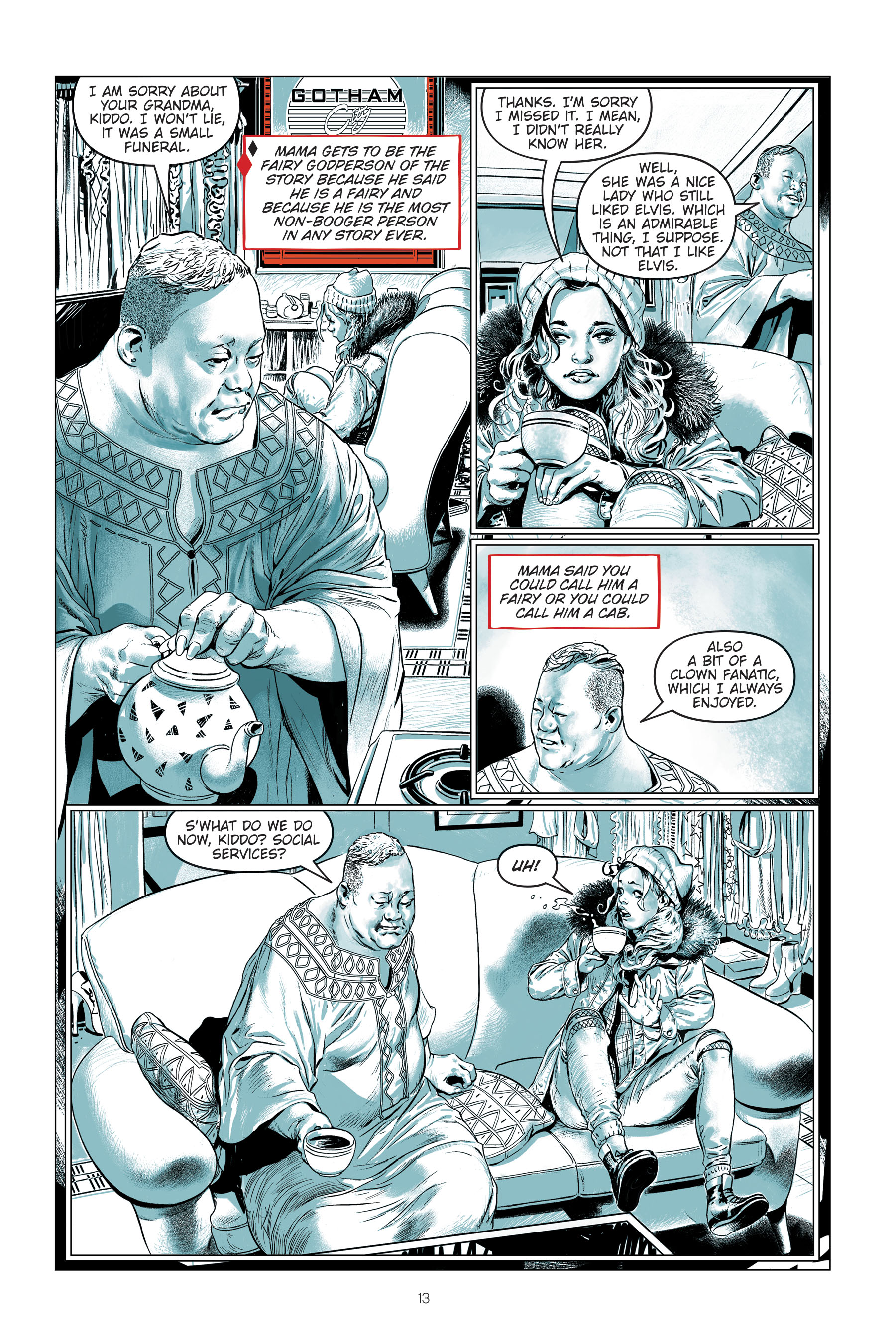 Read online Harley Quinn: Breaking Glass comic -  Issue # TPB (Part 1) - 14