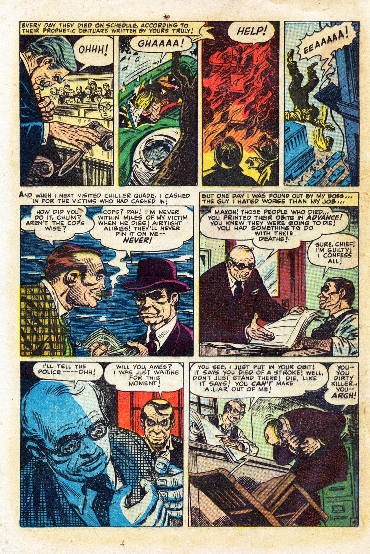 Read online Mystic (1951) comic -  Issue #10 - 14