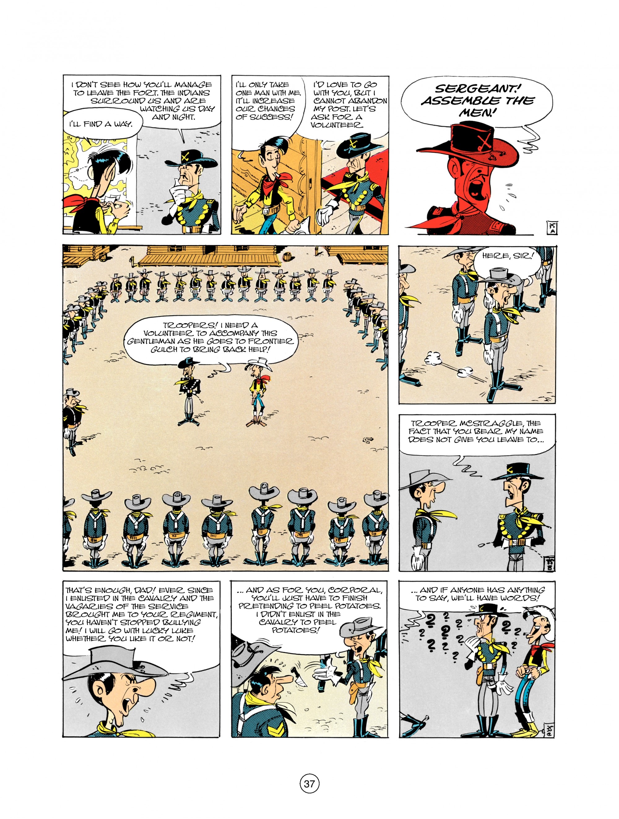 Read online A Lucky Luke Adventure comic -  Issue #21 - 37