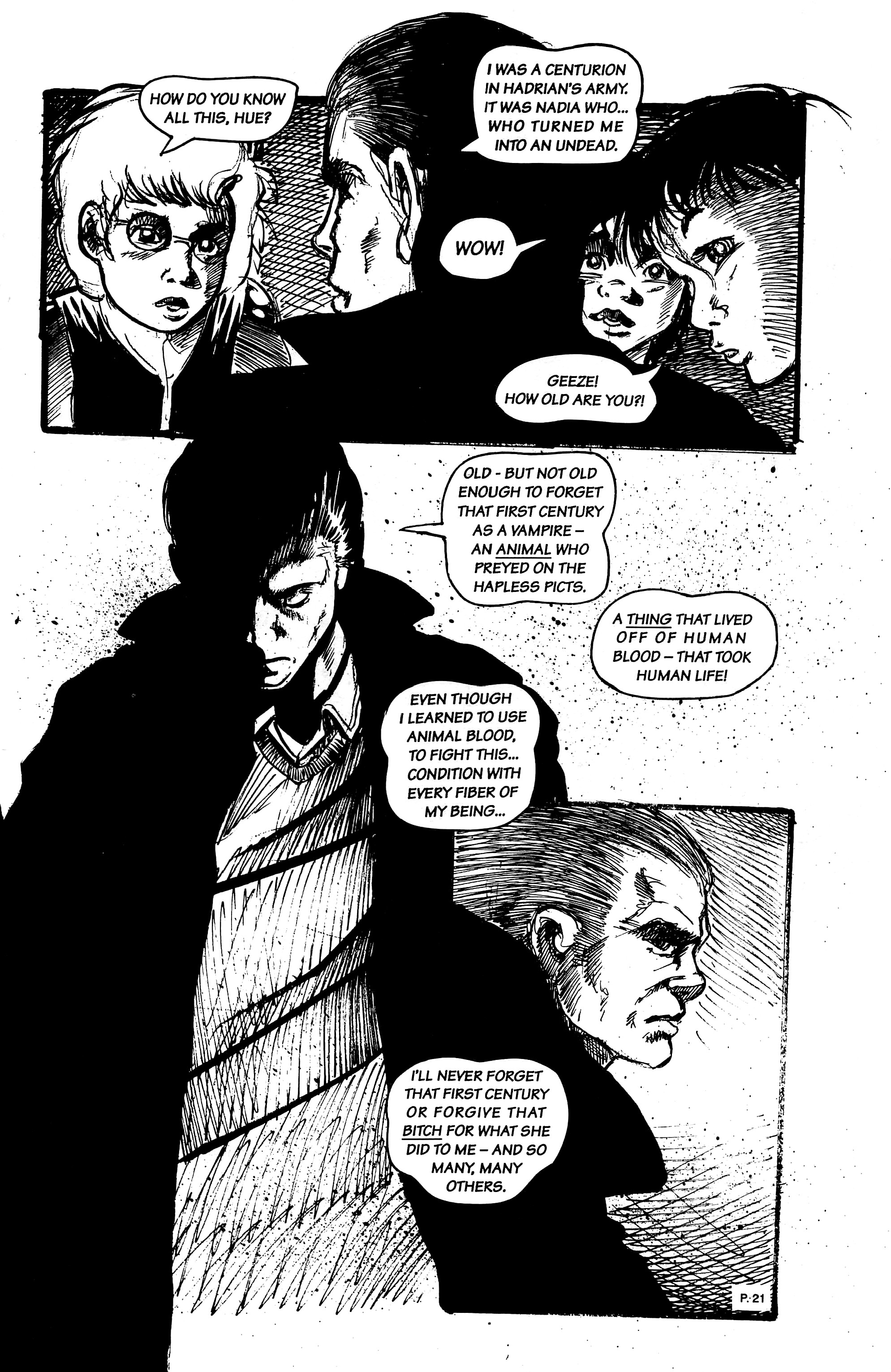 Read online Children Of The Night comic -  Issue #3 - 23