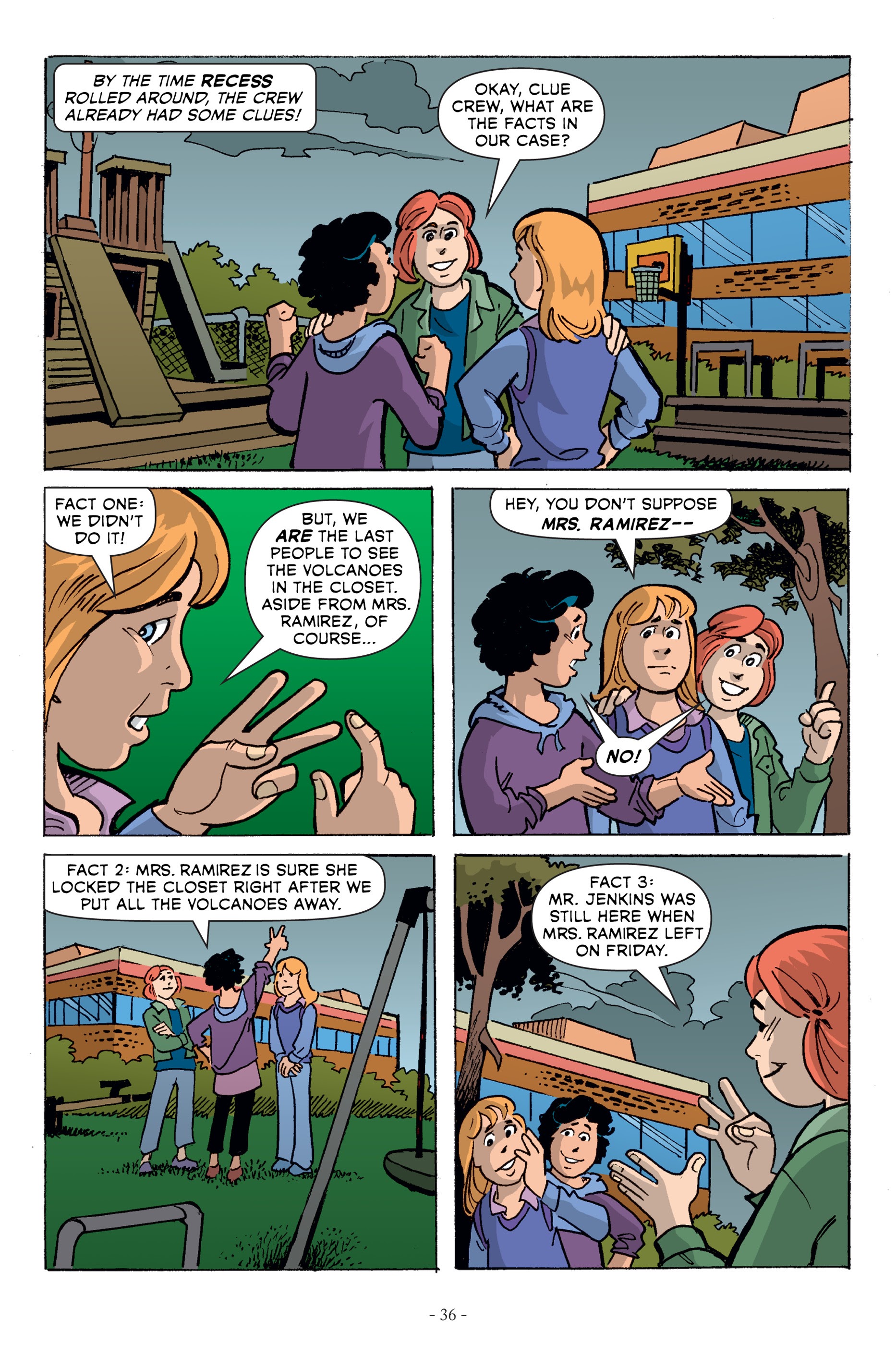 Read online Nancy Drew and the Clue Crew comic -  Issue #1 - 36