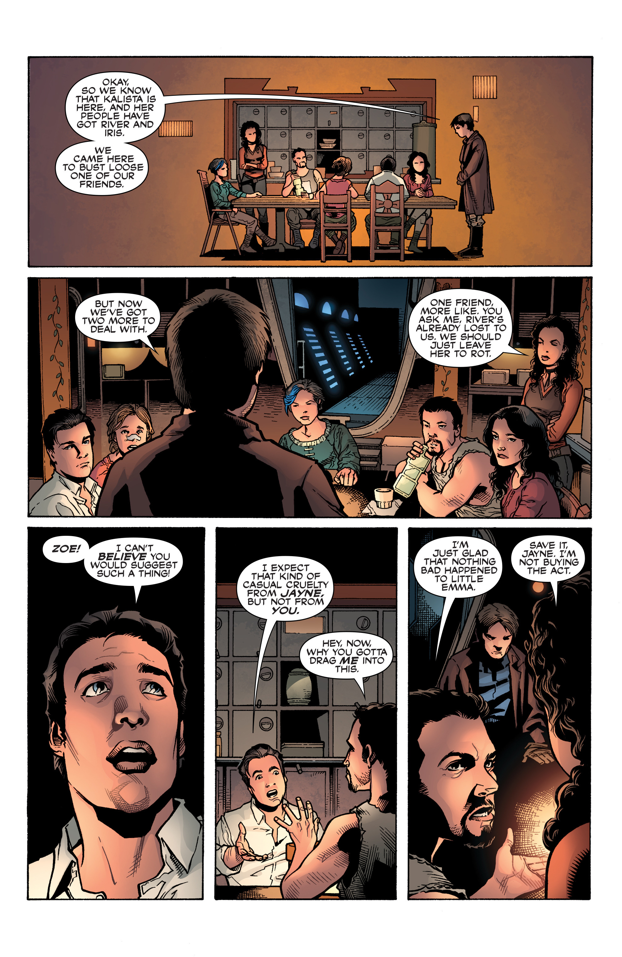 Read online Serenity: Firefly Class 03-K64 – No Power in the 'Verse comic -  Issue #4 - 23