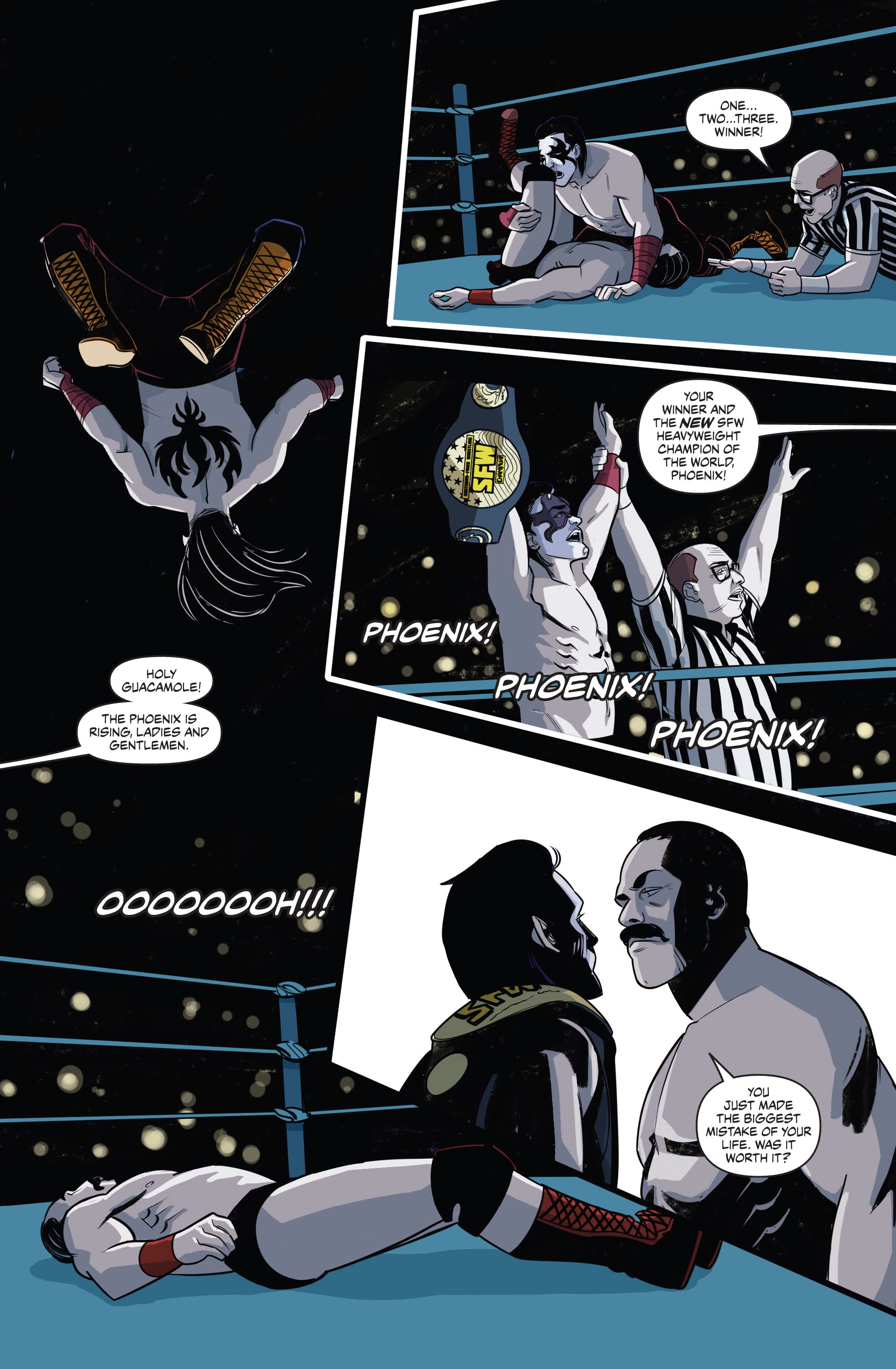 Read online Over the Ropes comic -  Issue # _TPB - 26