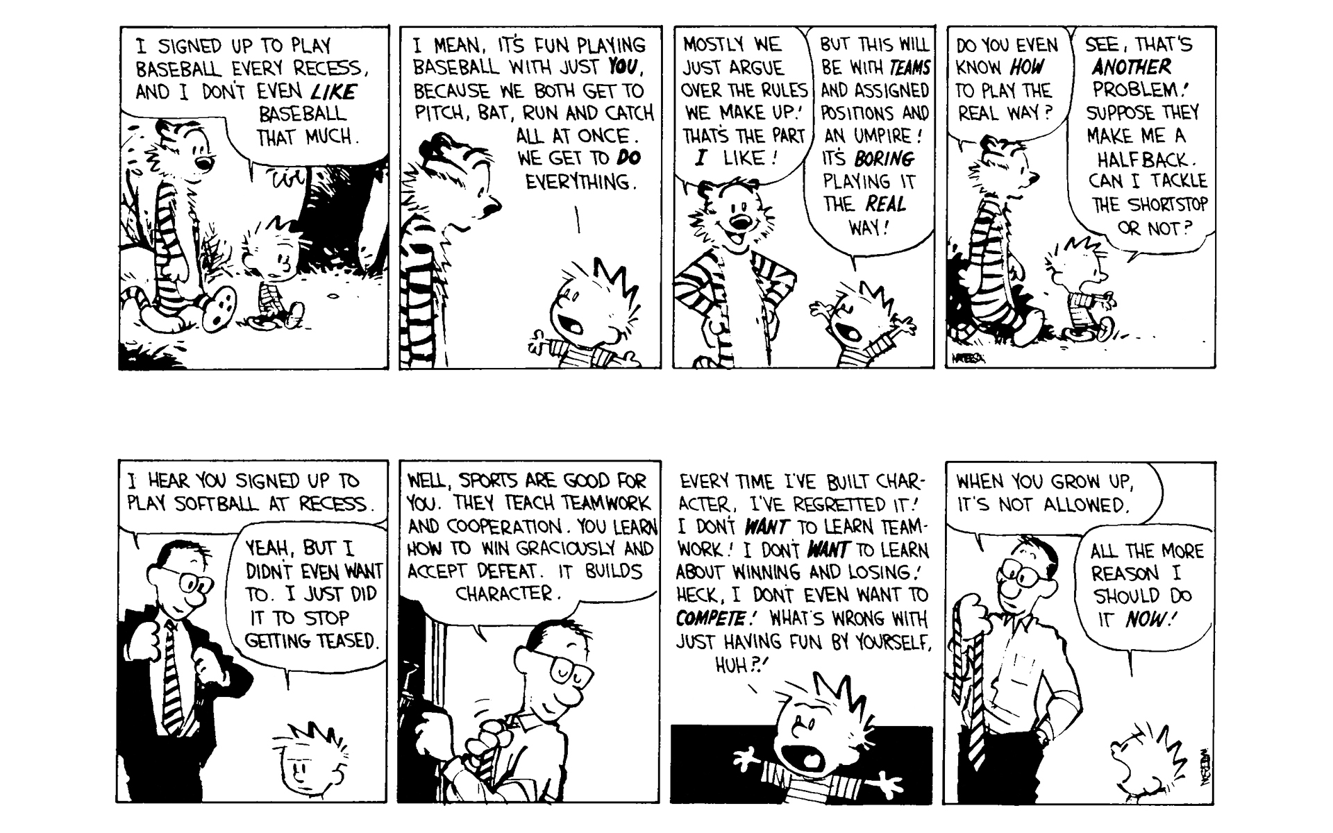 Read online Calvin and Hobbes comic -  Issue #6 - 131