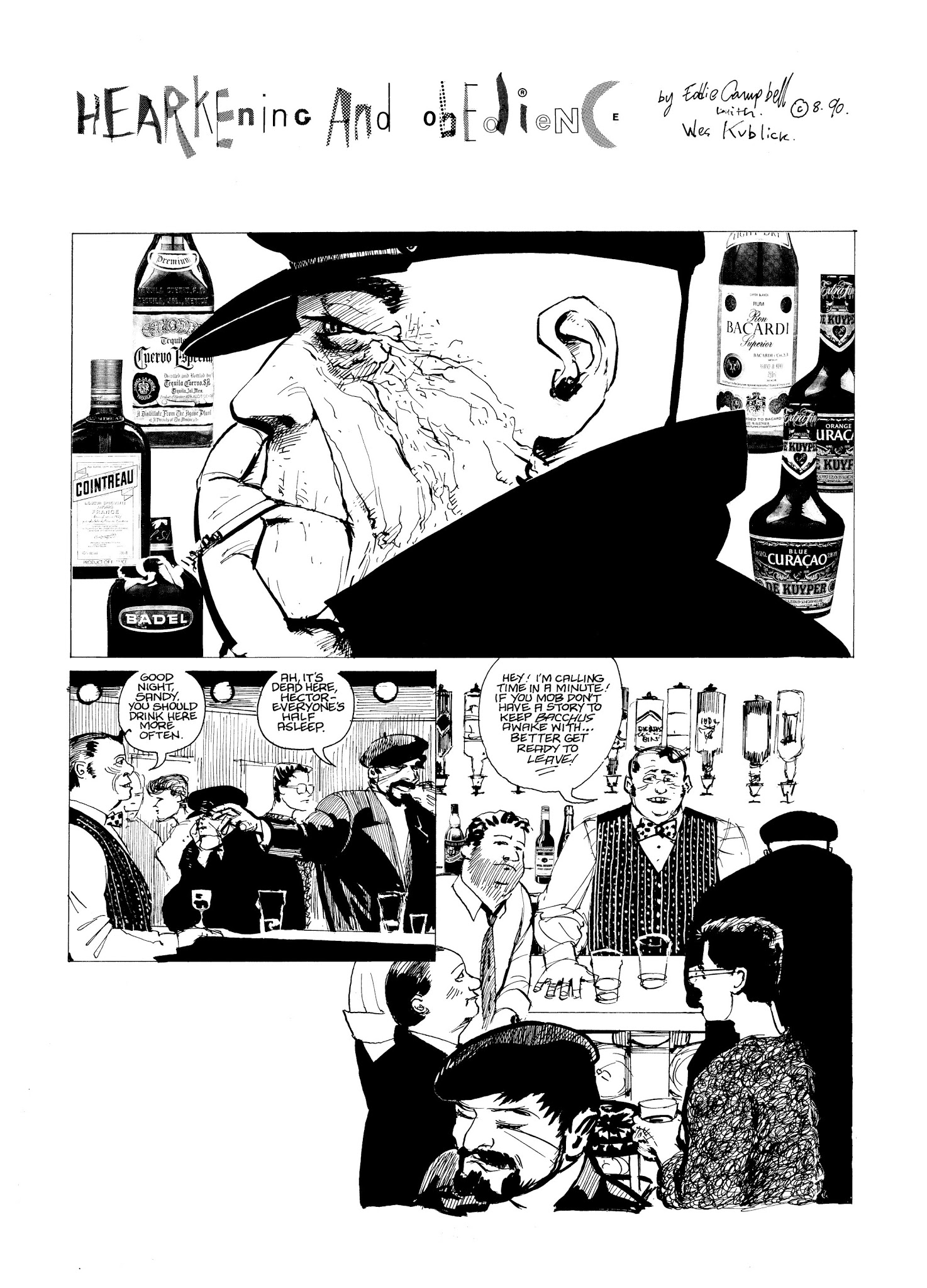Read online Eddie Campbell's Bacchus comic -  Issue # TPB 3 - 138