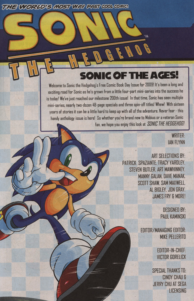 Read online Sonic the Hedgehog Free Comic Book Day Edition comic -  Issue # Special 3 - 3