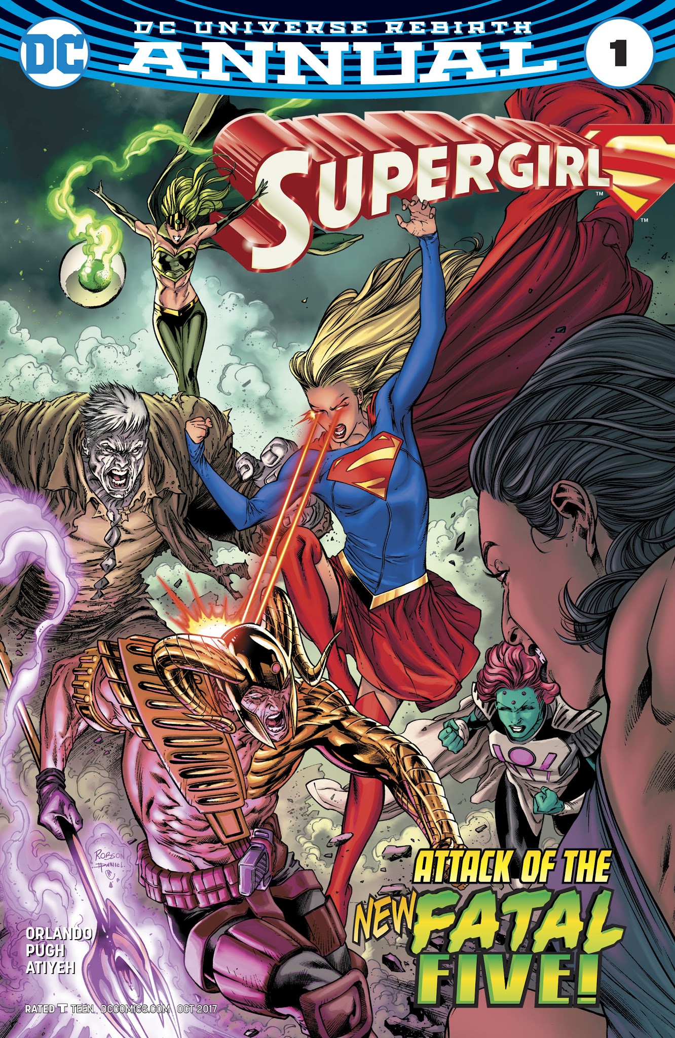 Read online Supergirl (2016) comic -  Issue # Annual 1 - 1