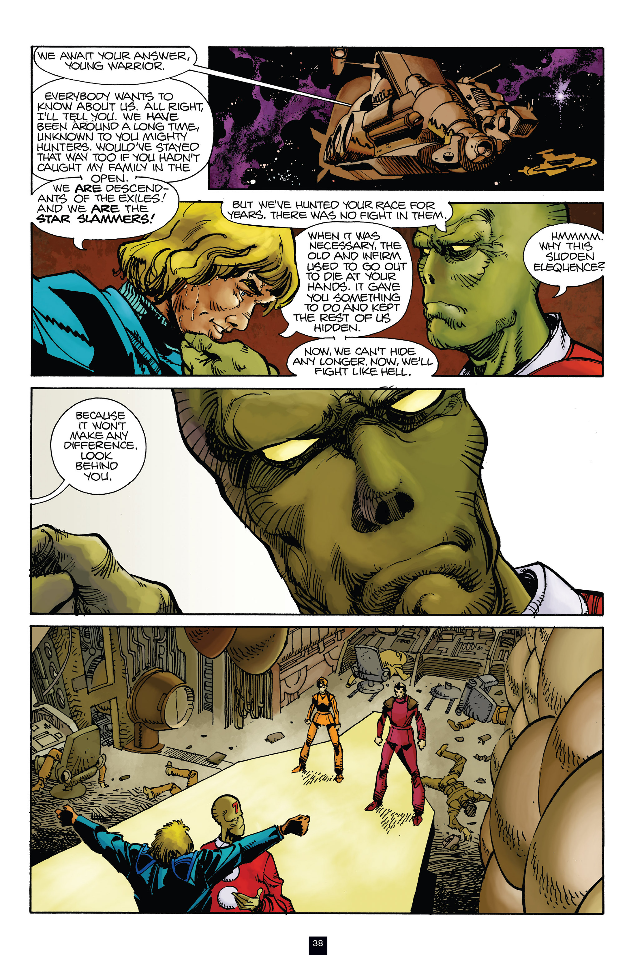 Read online Star Slammers, The Complete Collection comic -  Issue # TPB - 37