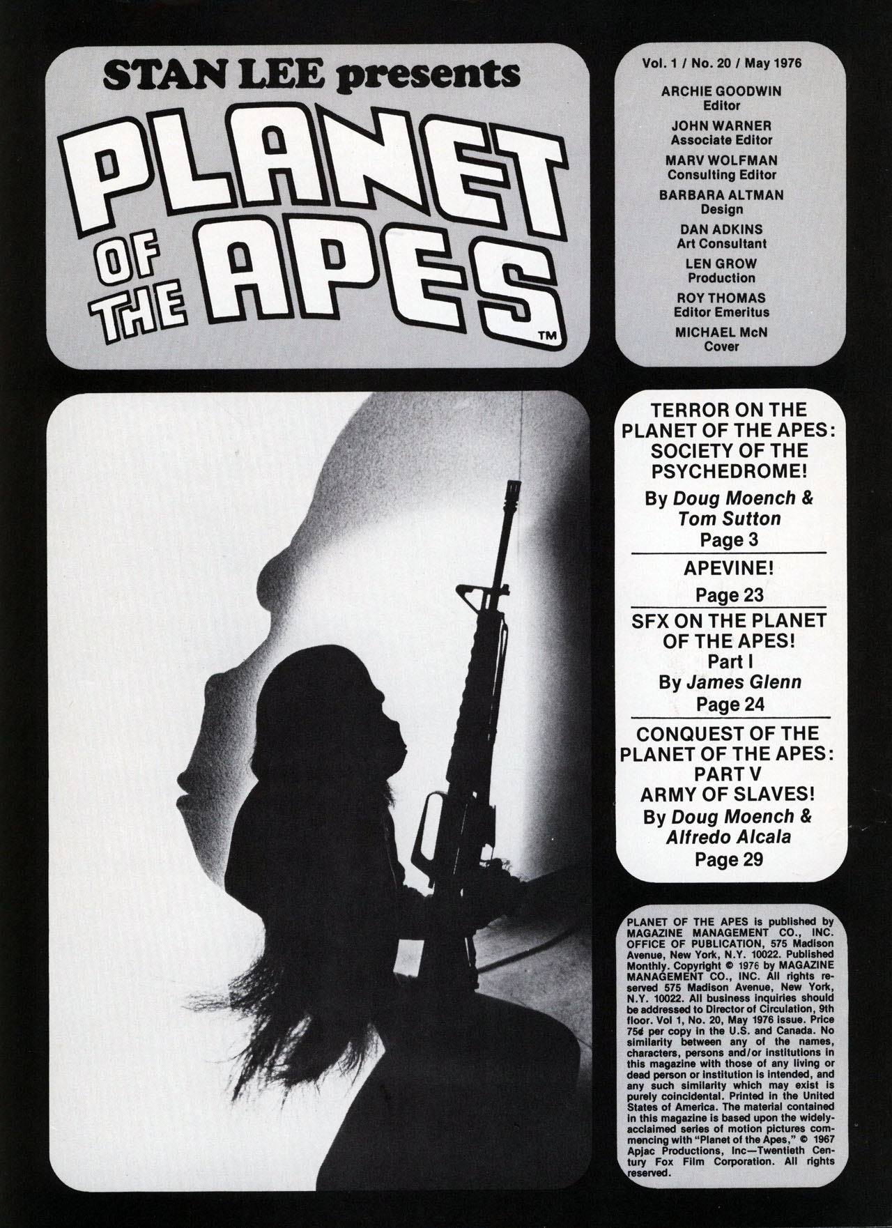 Read online Planet of the Apes comic -  Issue #20 - 2