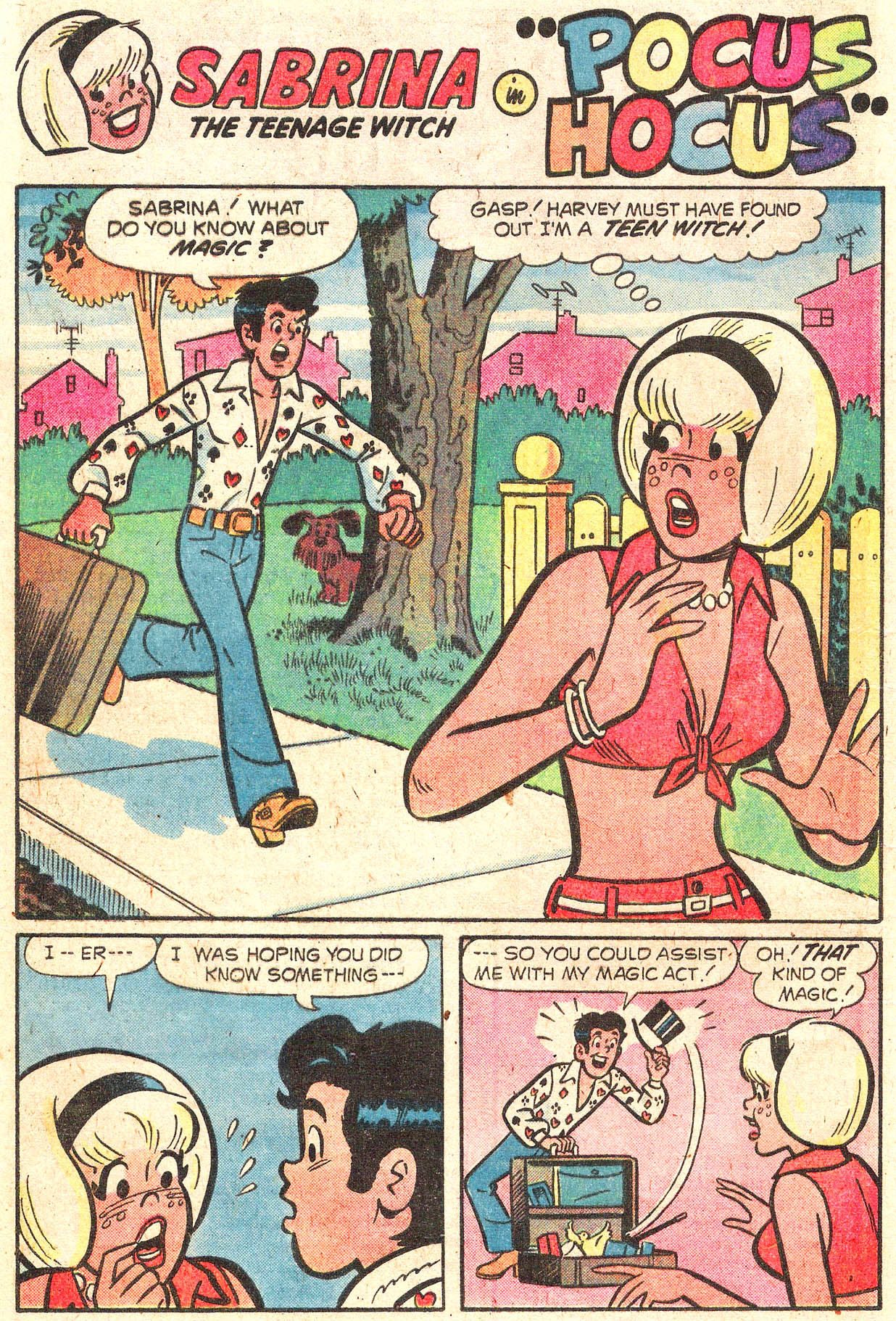 Read online Sabrina The Teenage Witch (1971) comic -  Issue #57 - 20