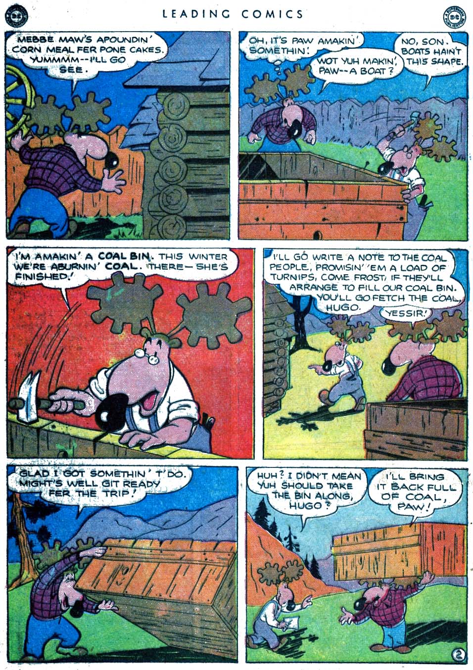 Read online Leading Comics comic -  Issue #19 - 19
