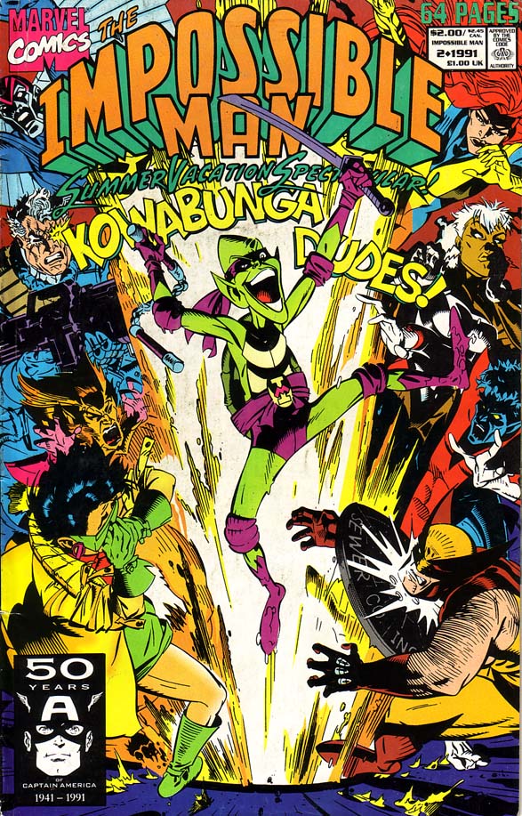 Read online The Impossible Man Summer Vacation Spectacular comic -  Issue #2 - 1