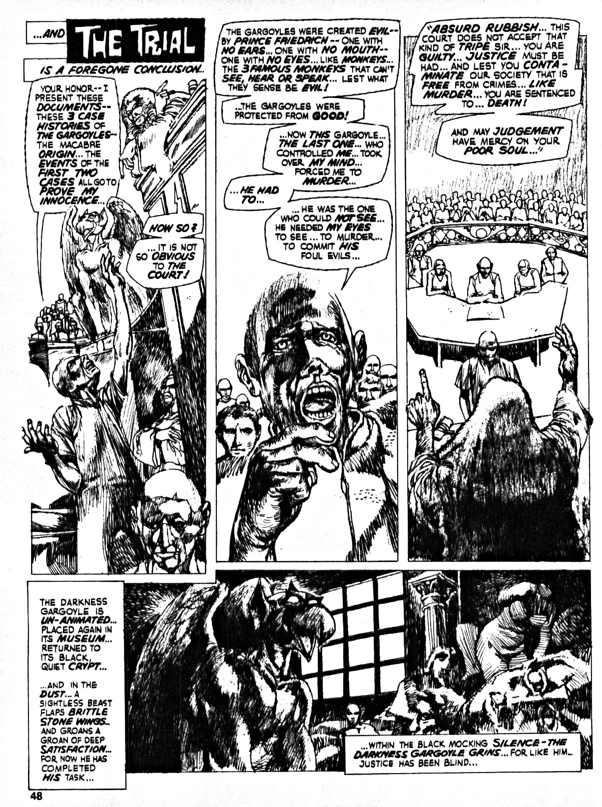 Read online Nightmare (1970) comic -  Issue #9 - 48