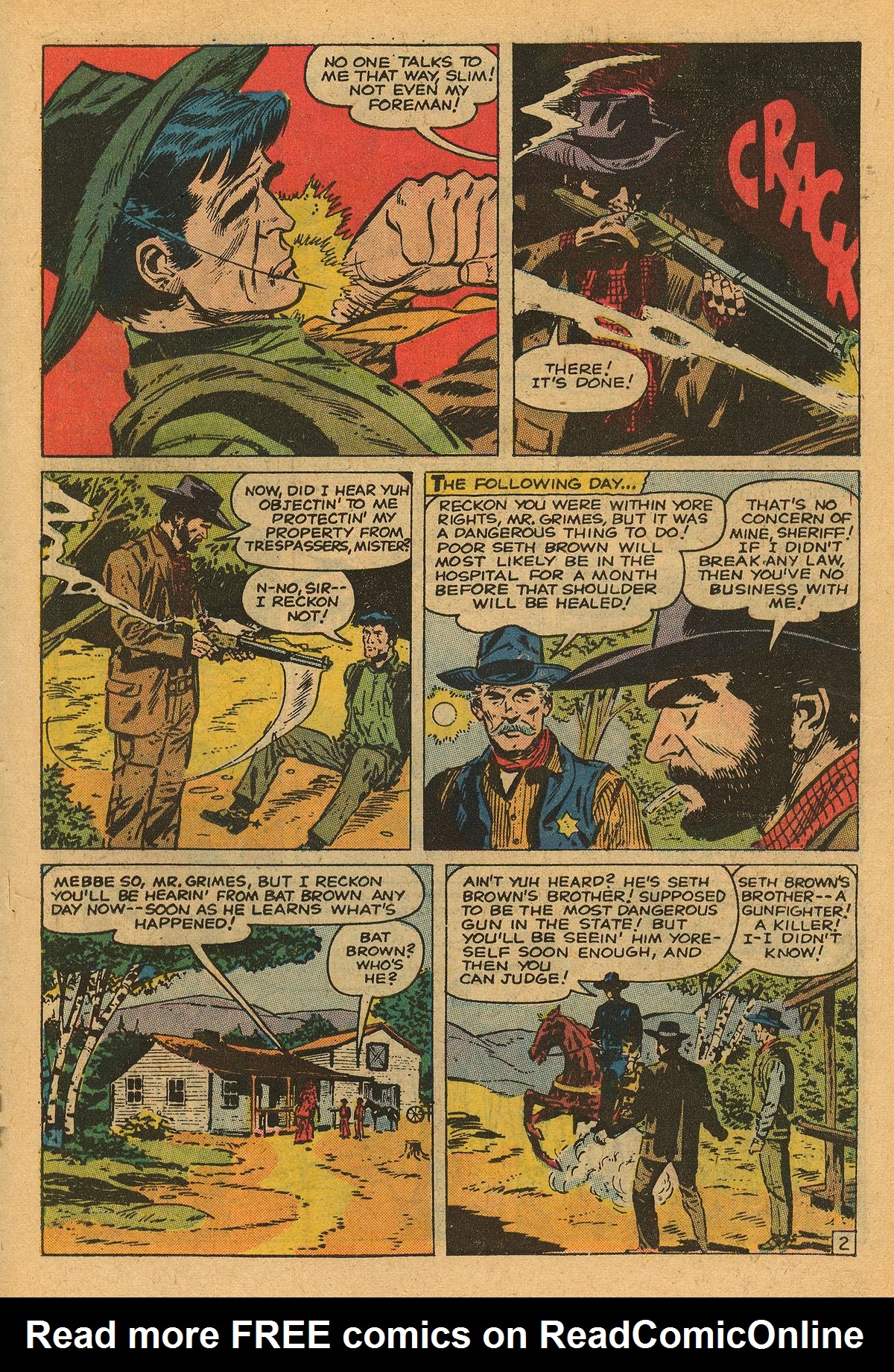 Read online The Outlaw Kid (1970) comic -  Issue #16 - 19